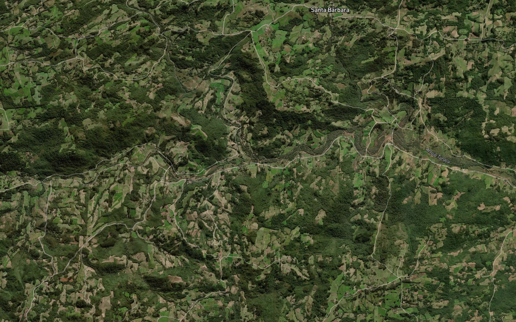 Satellite map of the Arroio do Moinho