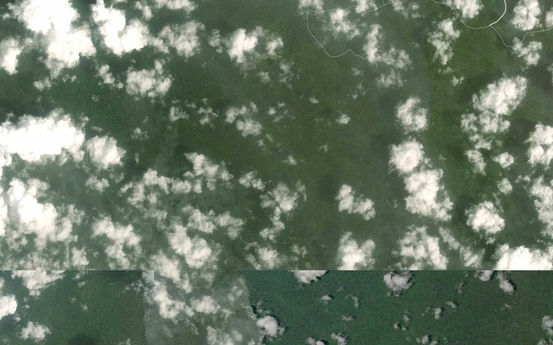 Satellite map of the Ngong