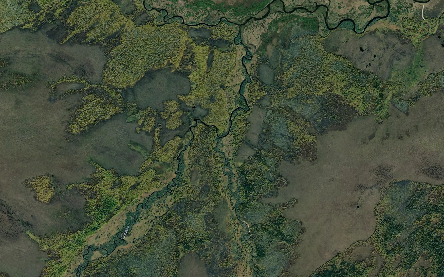 Satellite map of the Pereval'naya
