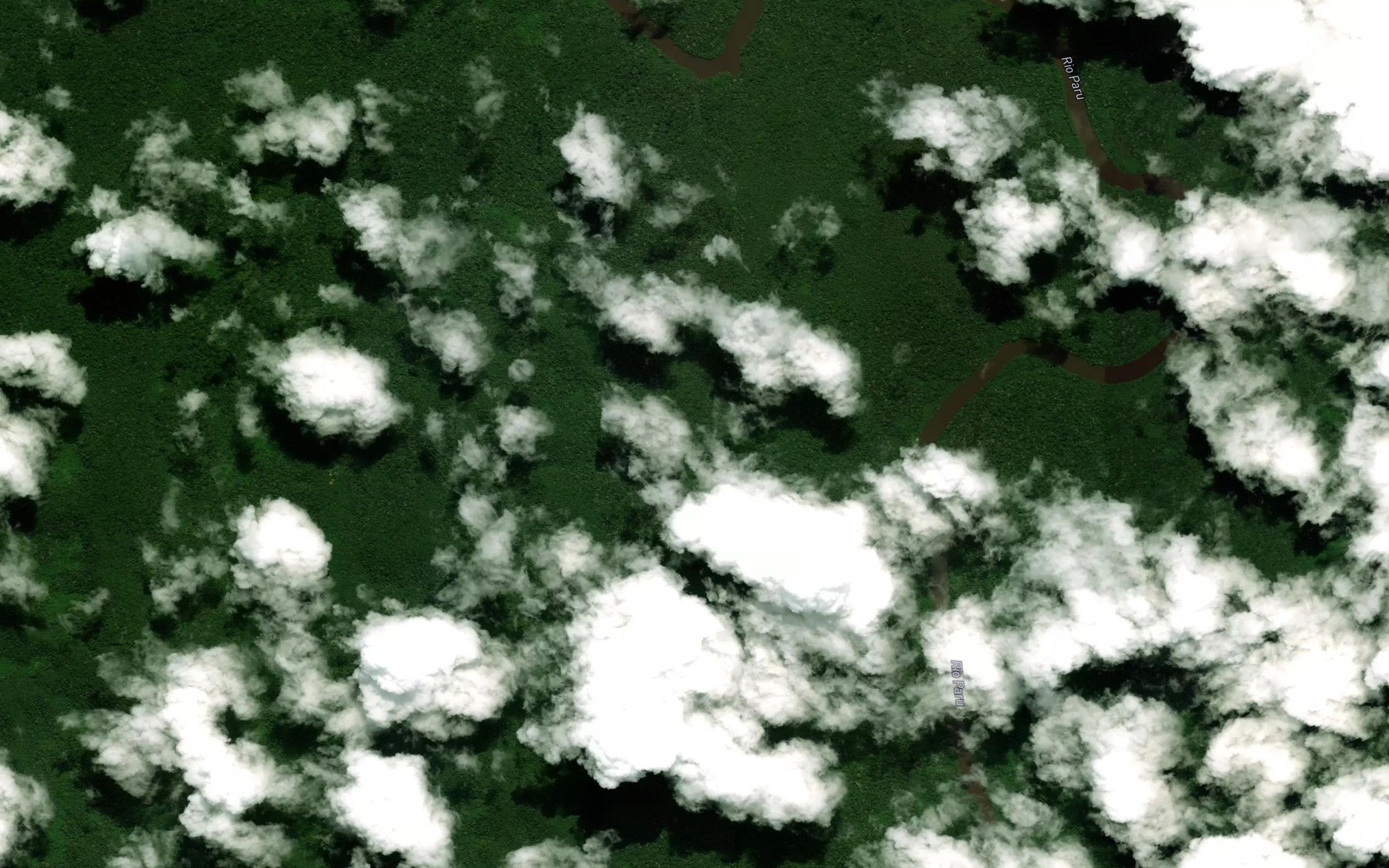 Satellite map of the Cachoeira Acutuma