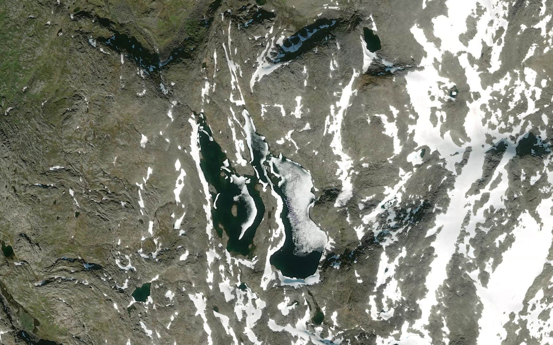 Satellite map of the Suolajavri