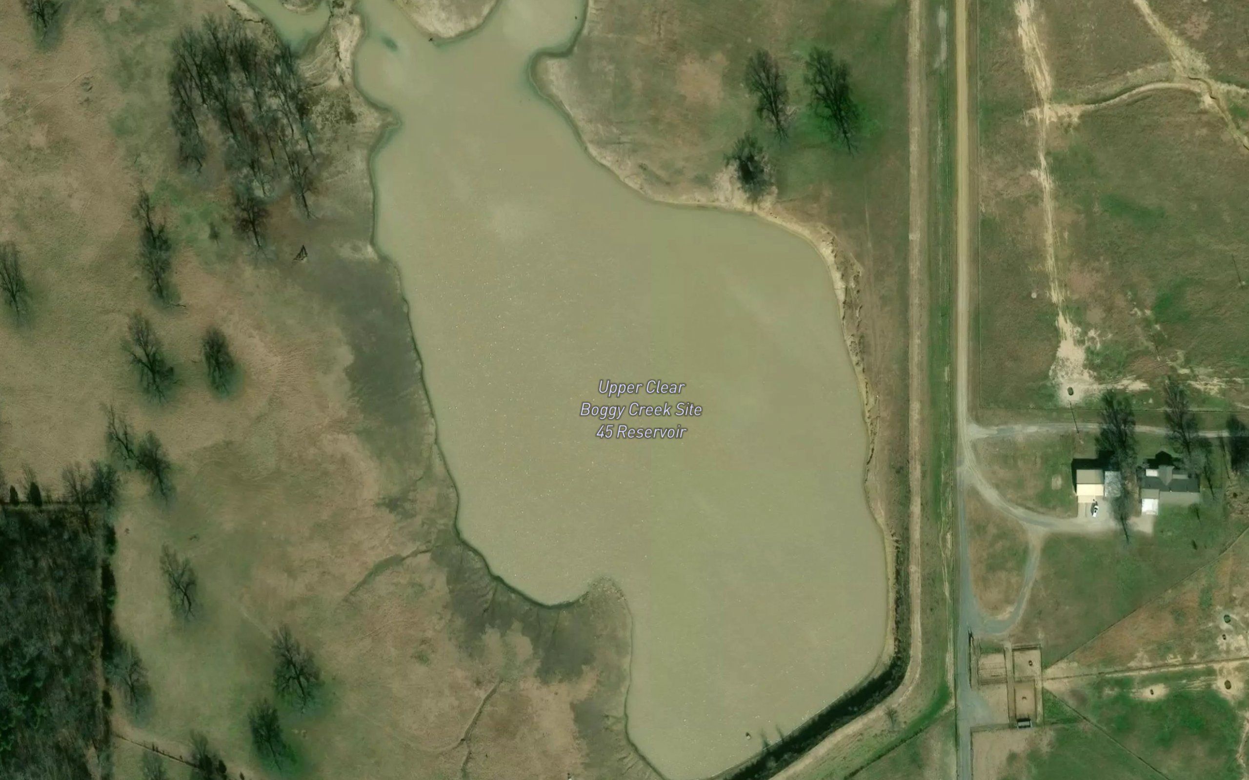 Upper Clear Boggy Creek Site 45 Reservoir