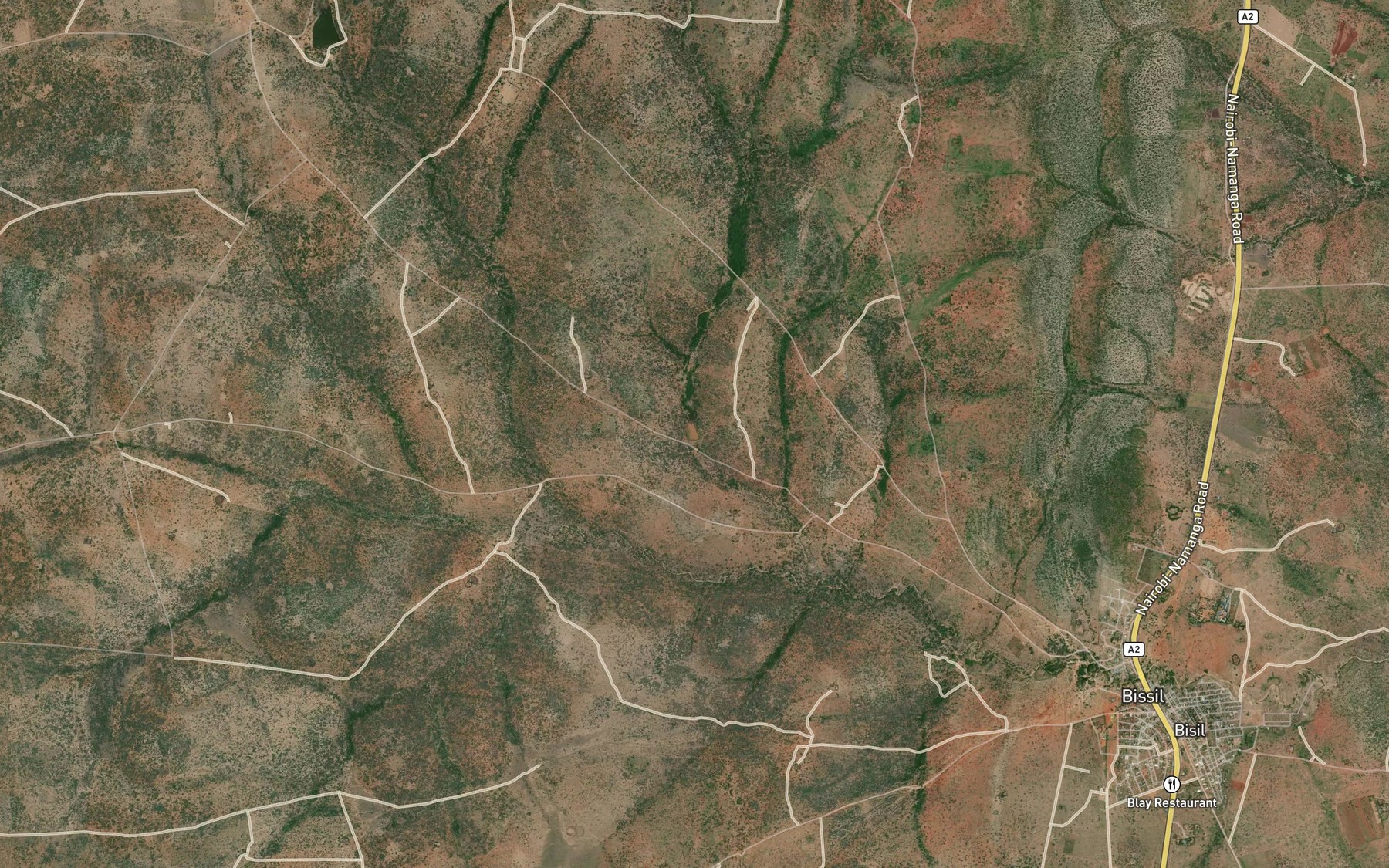 Satellite map of the Elerai