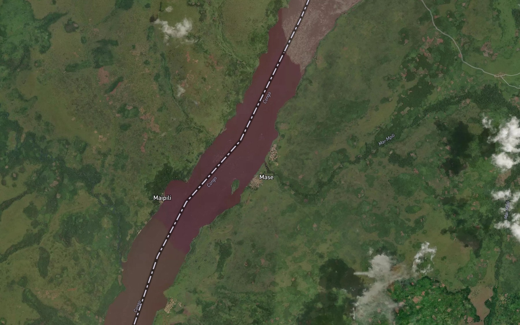 Satellite map of the Mai Mpili