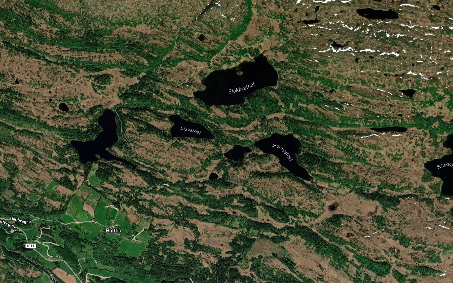 Satellite map of the Litlkysinga