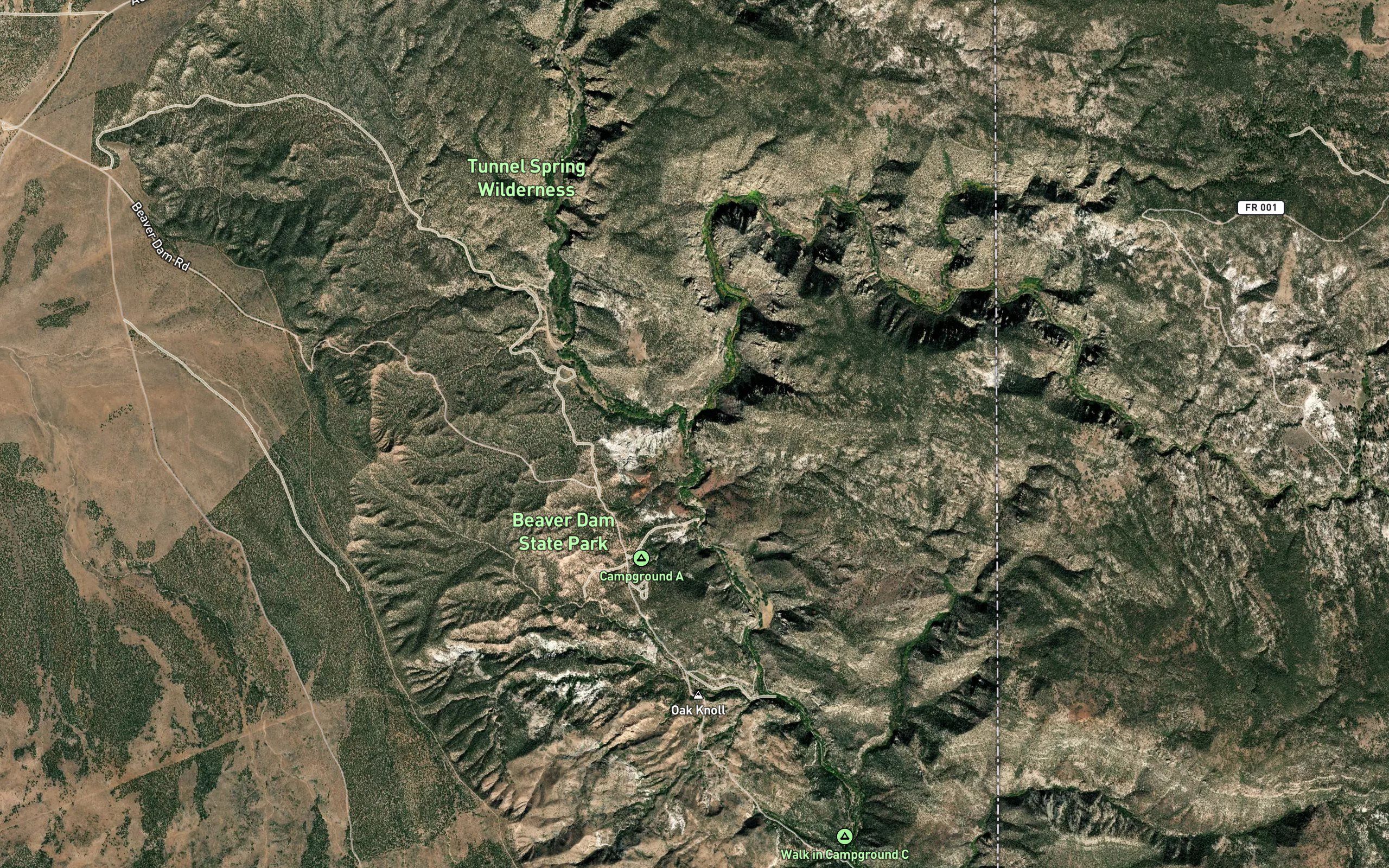 East Fork Beaver Dam Wash