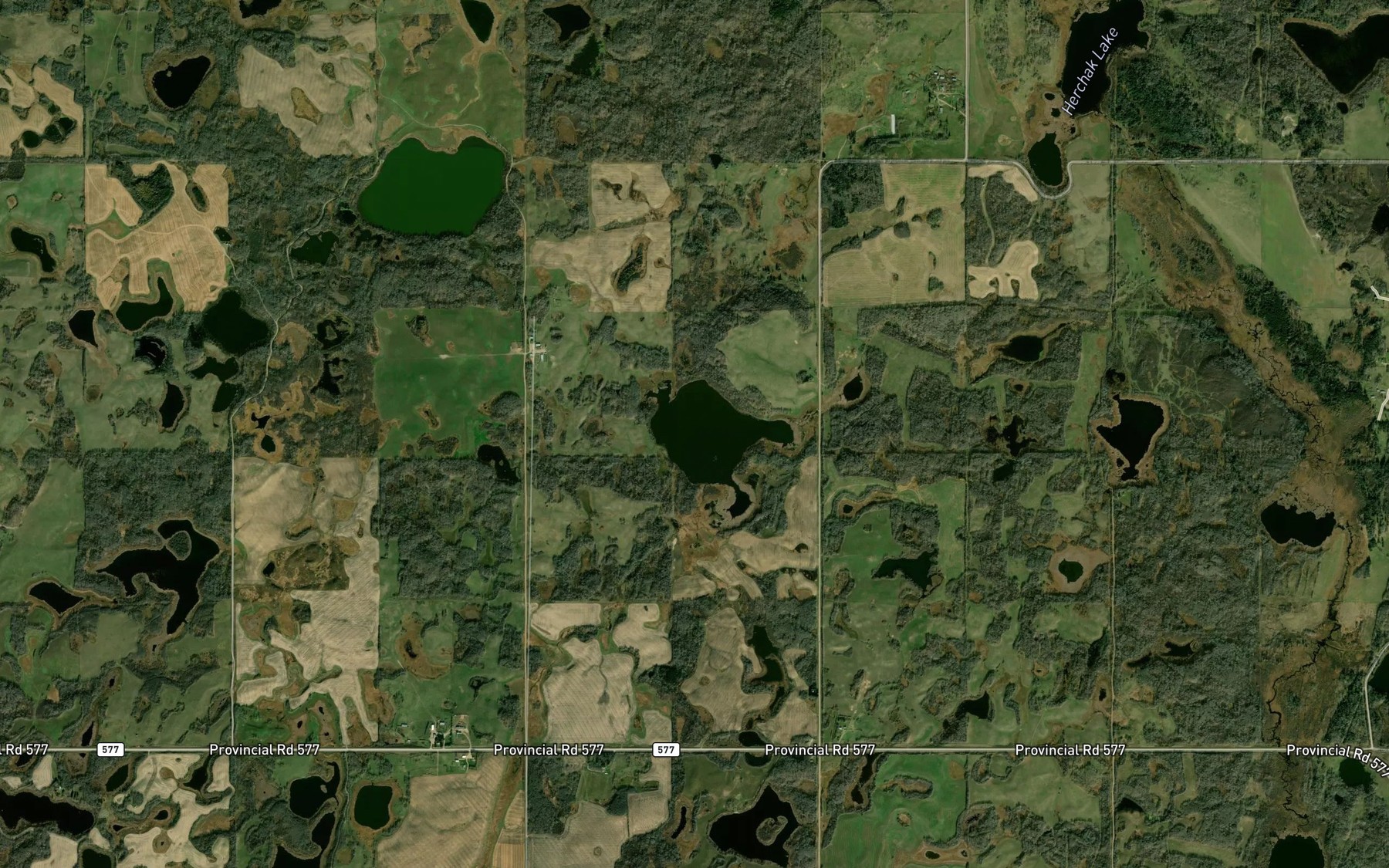 Satellite map of the Hachzkowski Lake