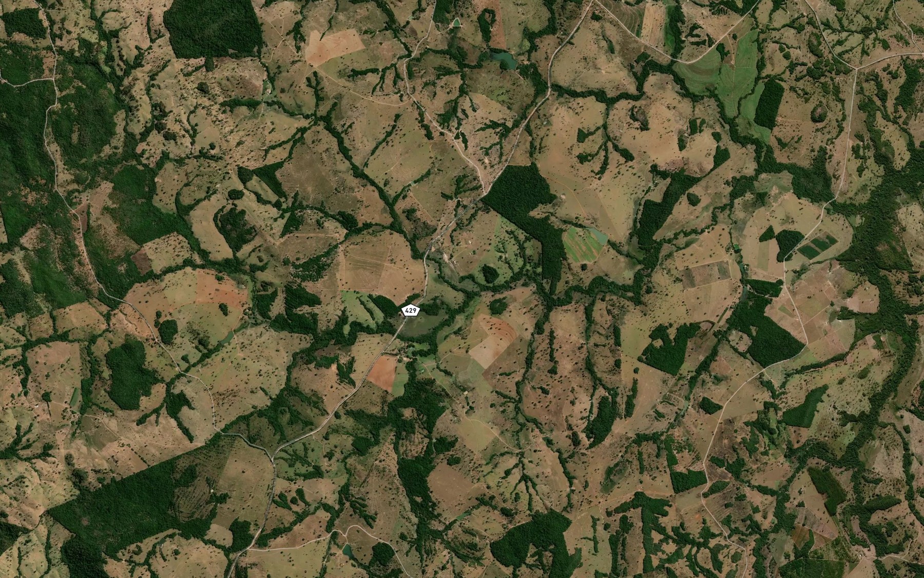 Satellite map of the Corrego do Retiro