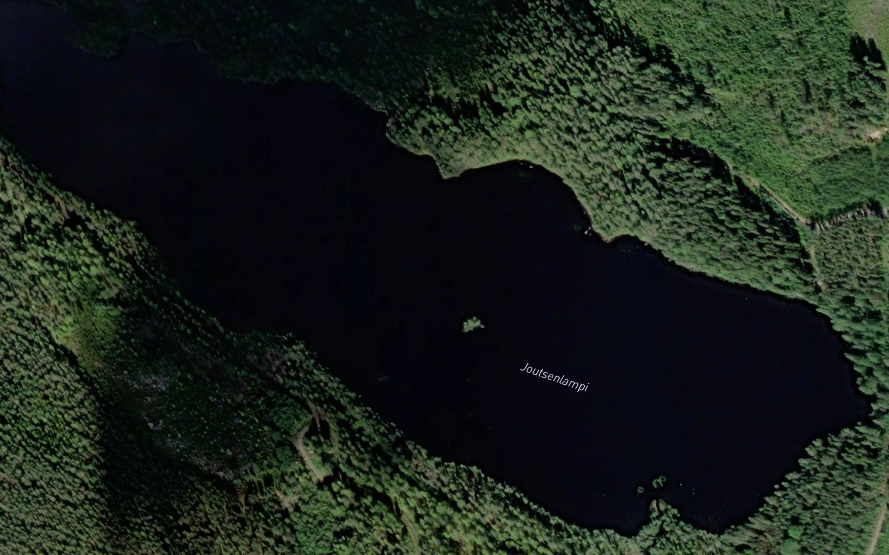 Satellite map of the Joutsenlampi