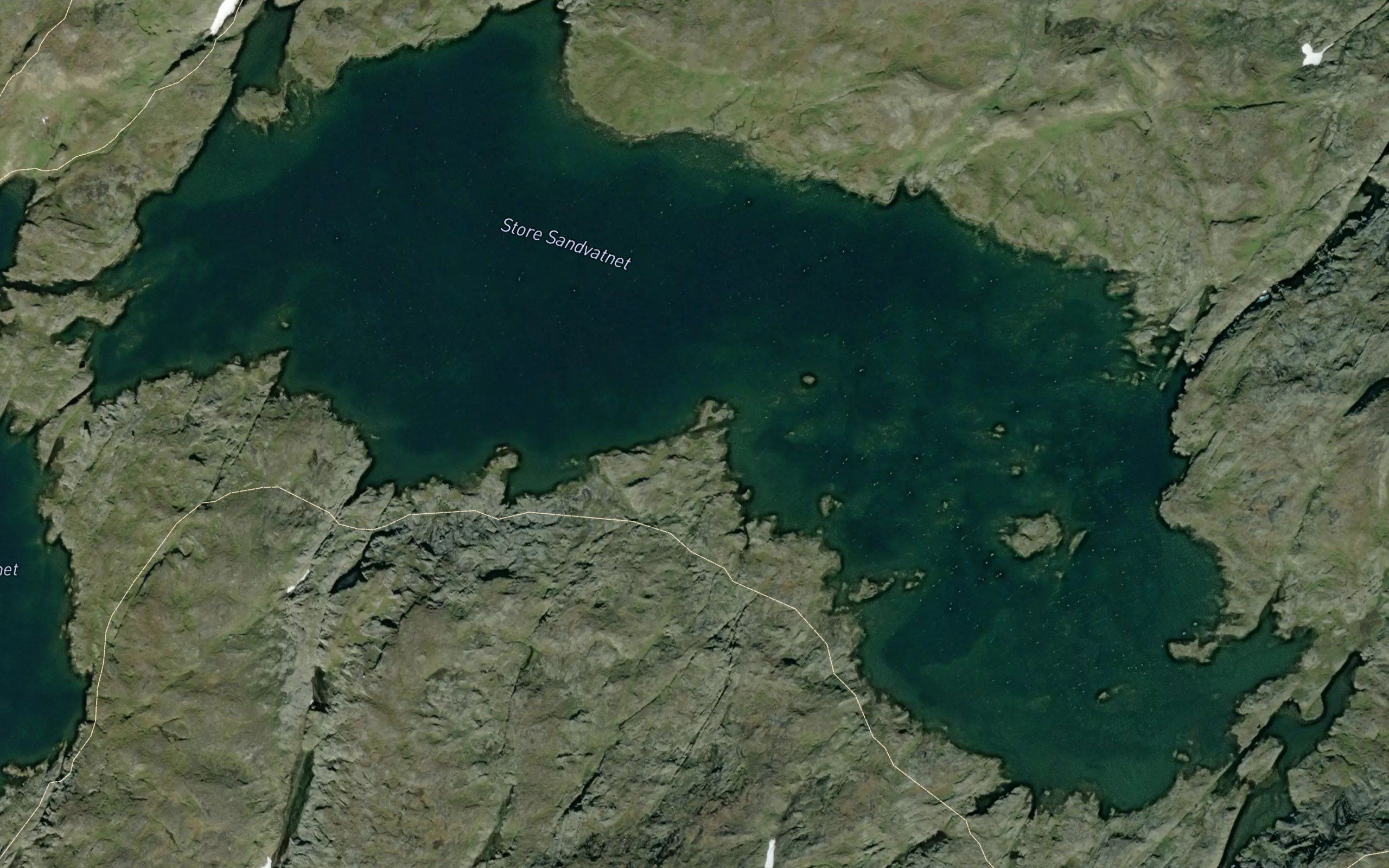 Sandvatnet,store