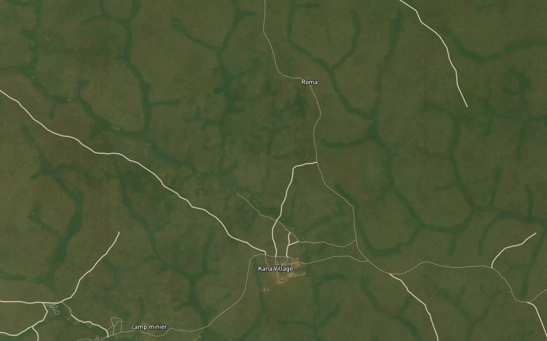 Satellite map of the Goungole