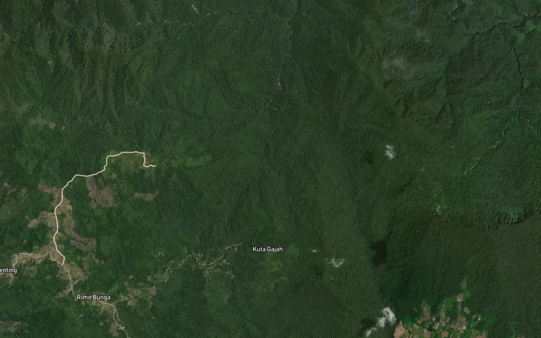 Satellite map of the Lau Prisapan