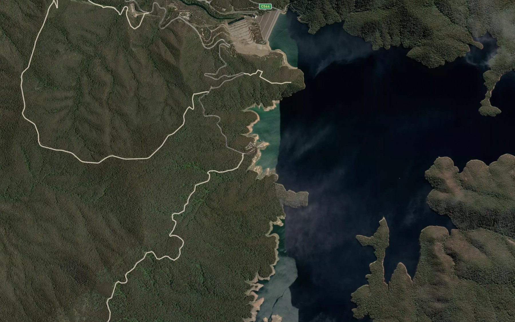 Satellite map of the Spot 3
