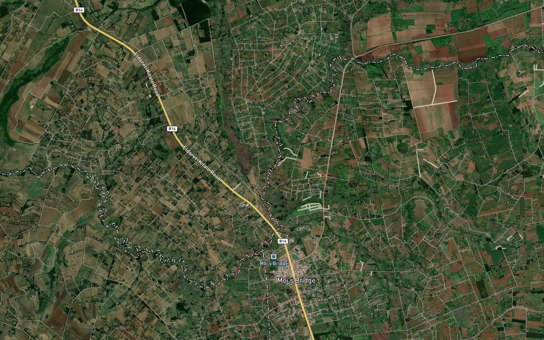 Satellite map of the Koitobos