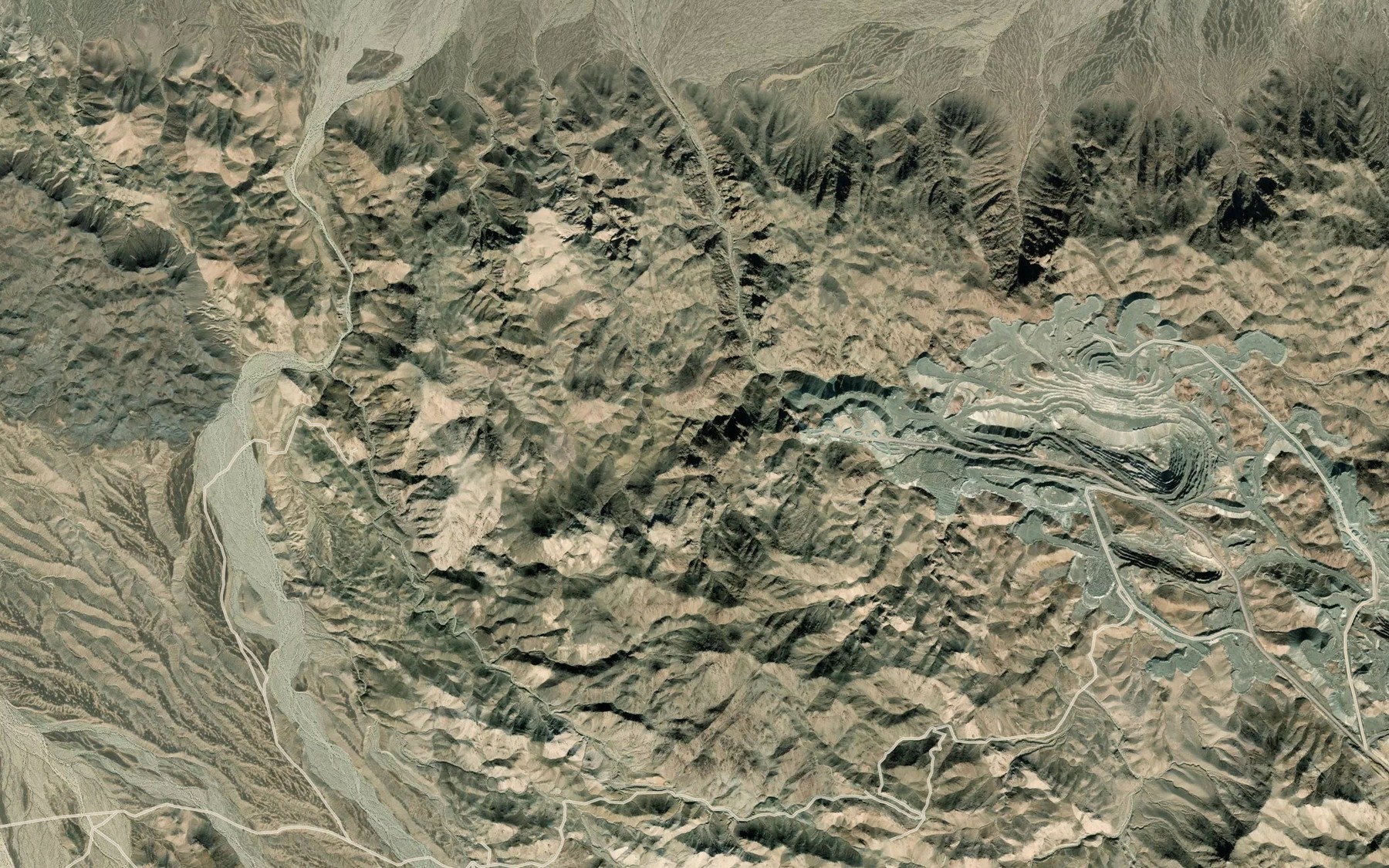 Satellite map of the Eagle Tank Spring