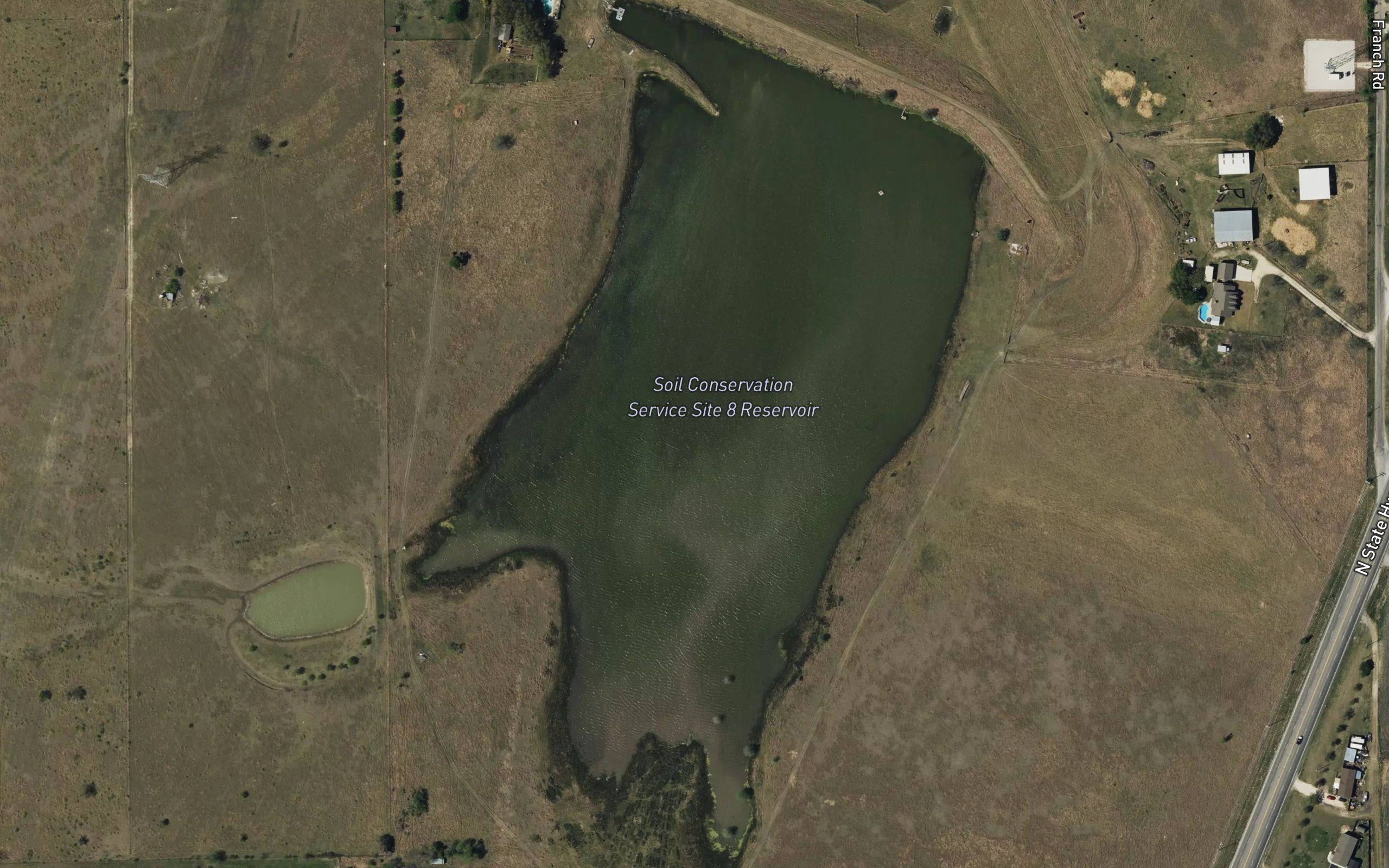 Soil Conservation Service Site 8 Reservoir