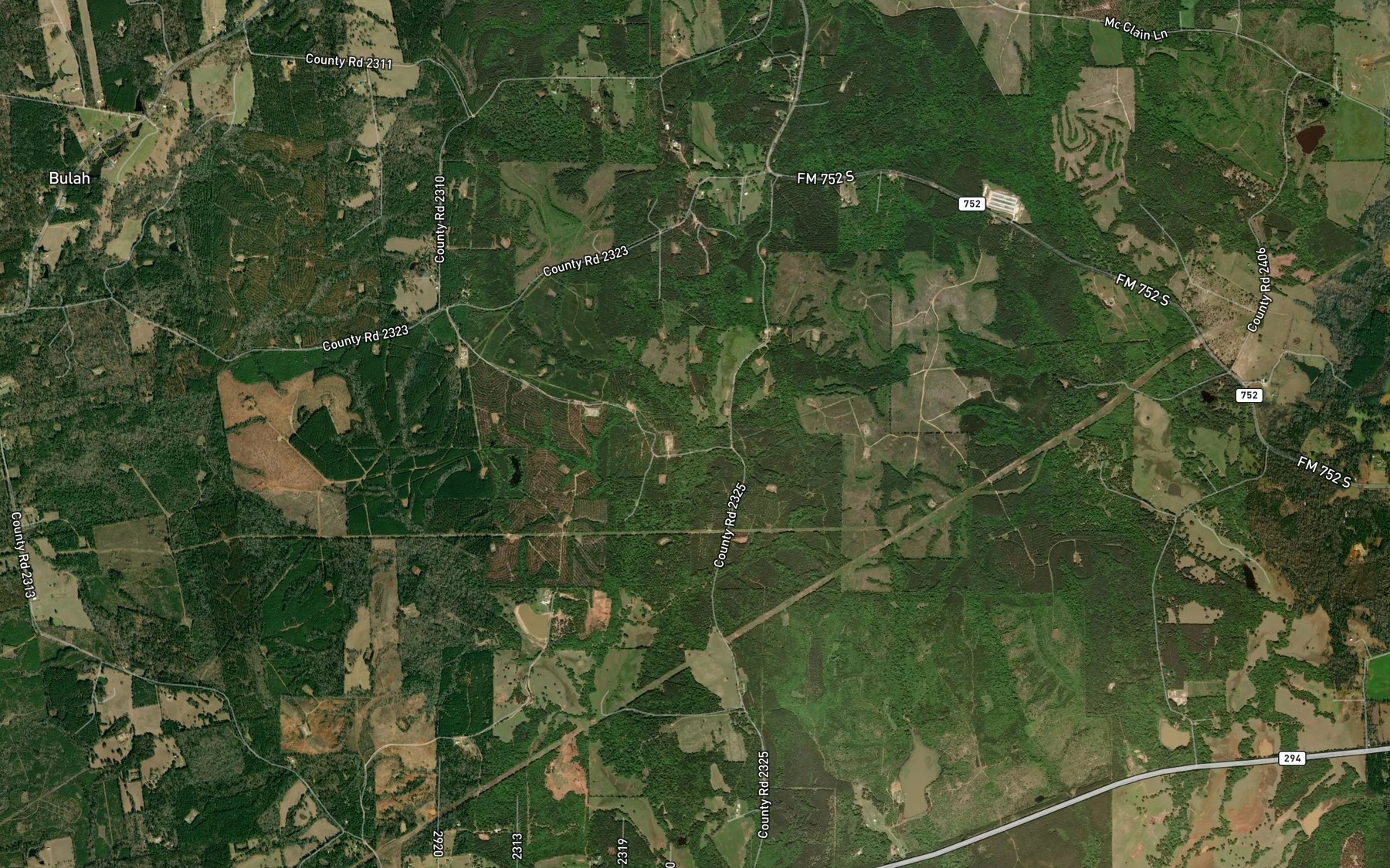Satellite map of the Lewis Branch