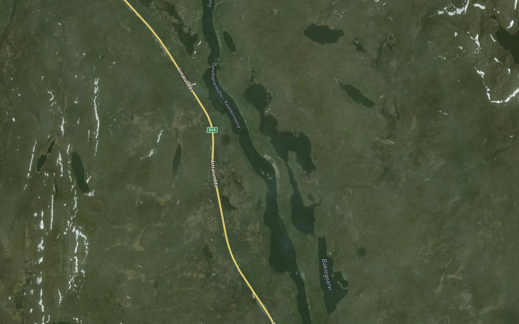 Satellite map of the Lasseguoika
