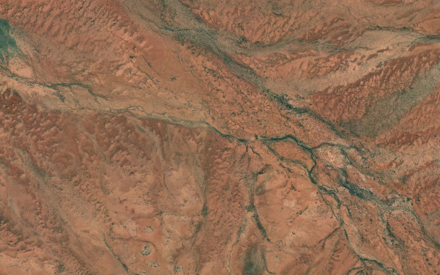 Satellite map of the Coondool Pool