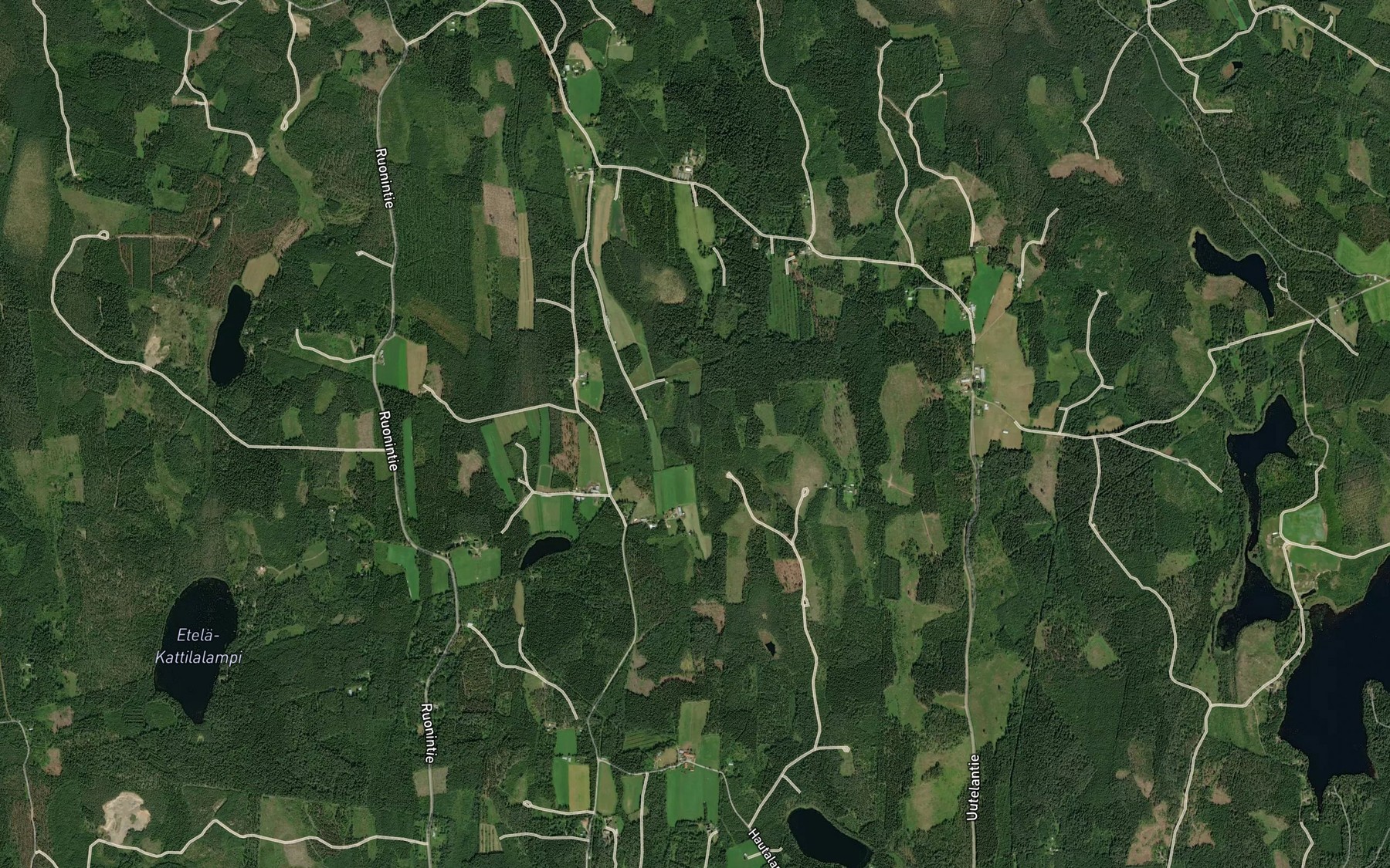 Satellite map of the Korpilampi