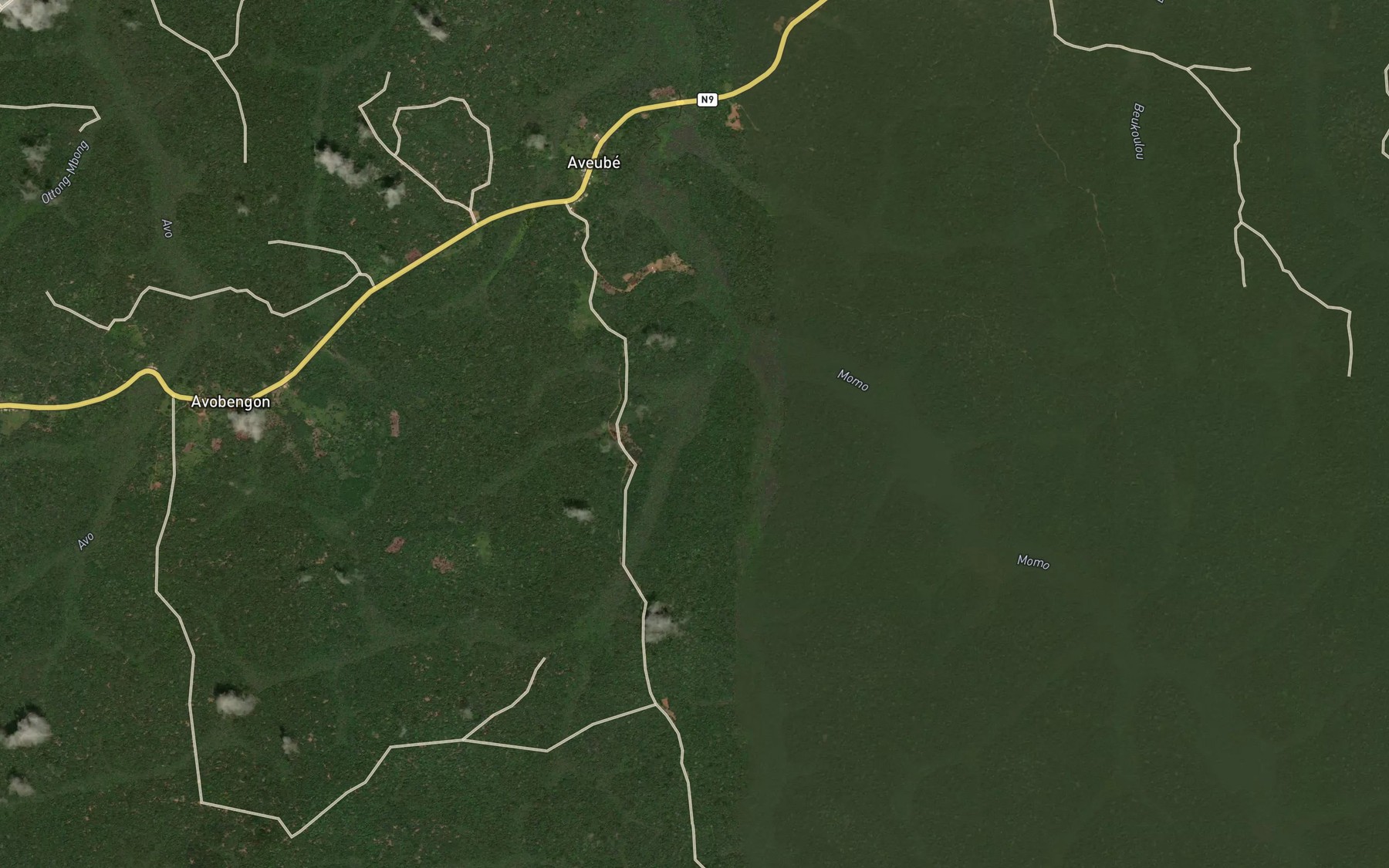 Satellite map of the Meele