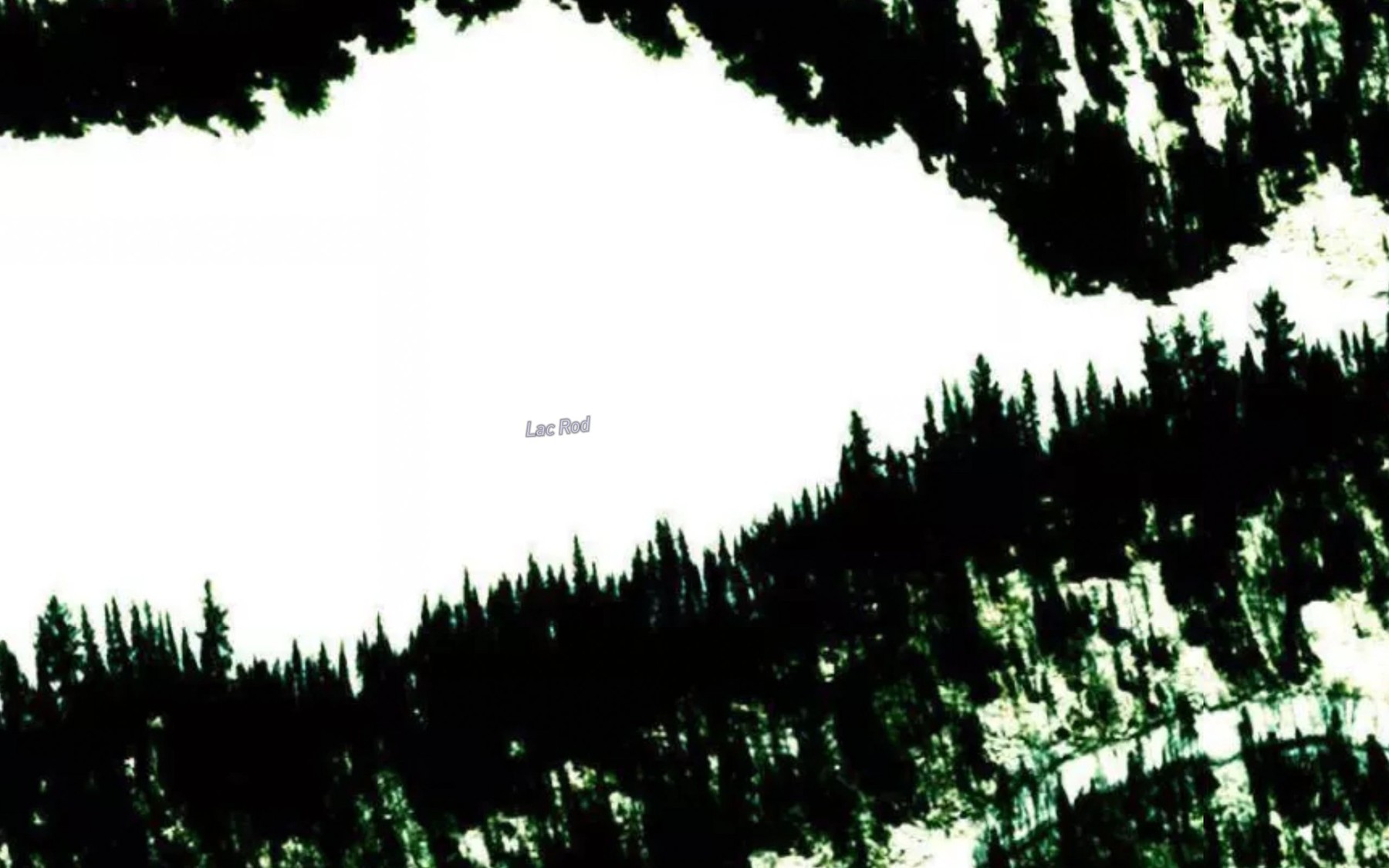 Satellite map of the Lac Rod