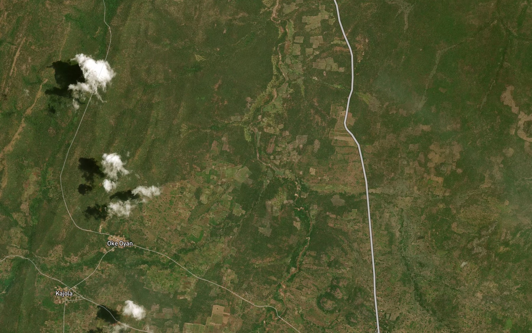 Satellite map of the RiverOre