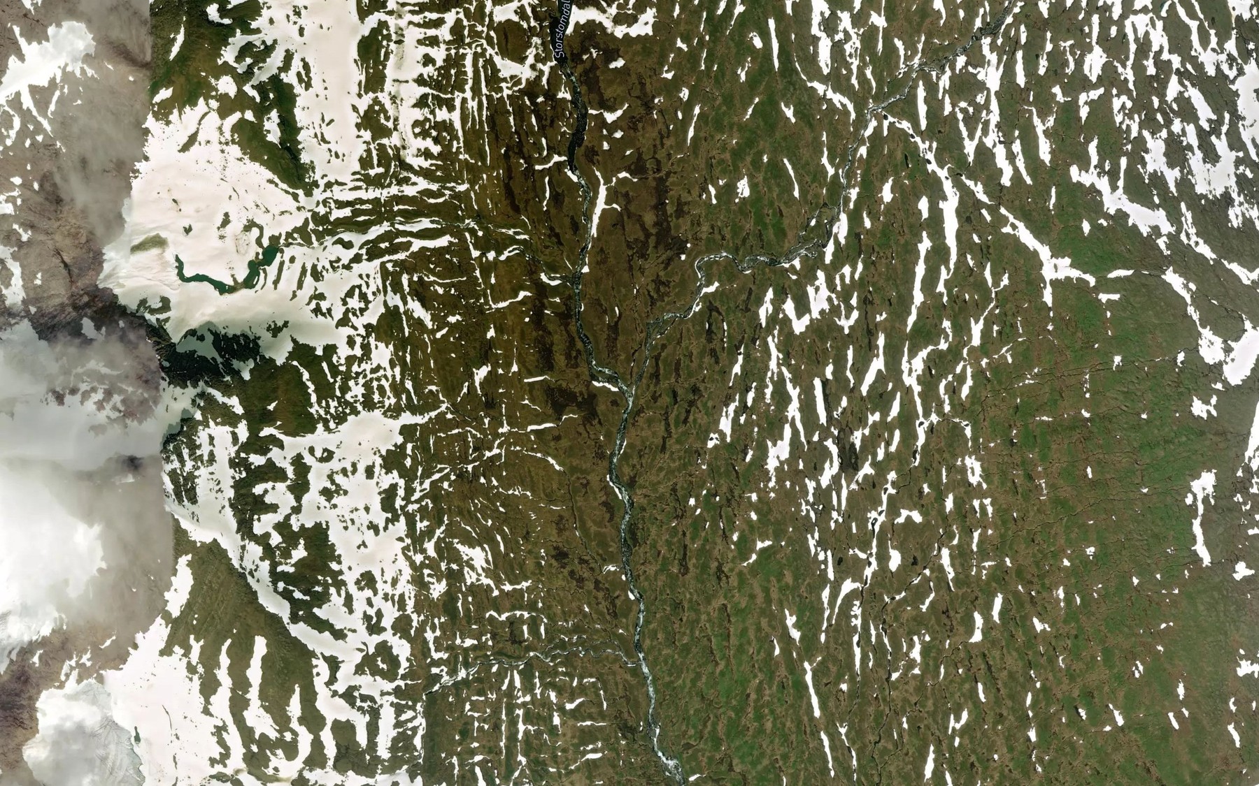 Satellite map of the Sibmajahka