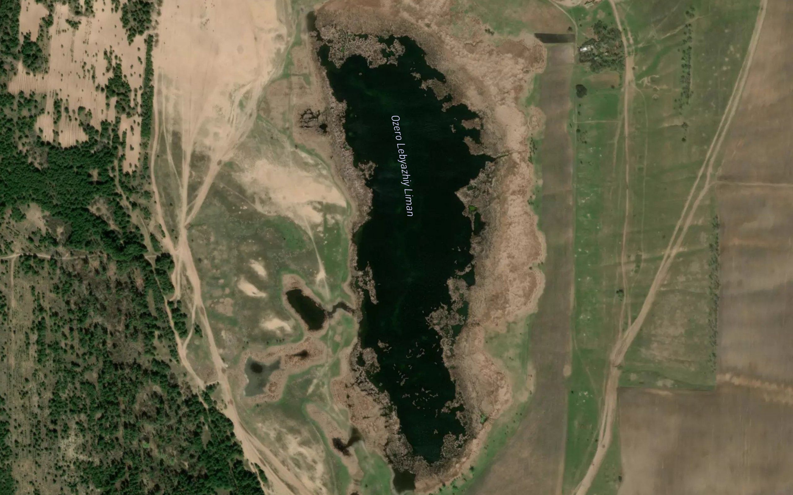 Ozero Lebyazhiy Liman