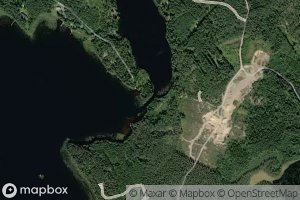 Satellite map of the Outulanvirta