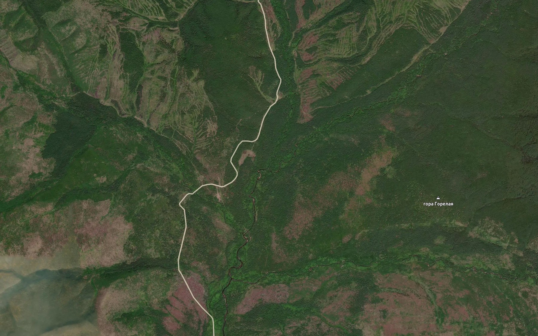 Satellite map of the Bystryy