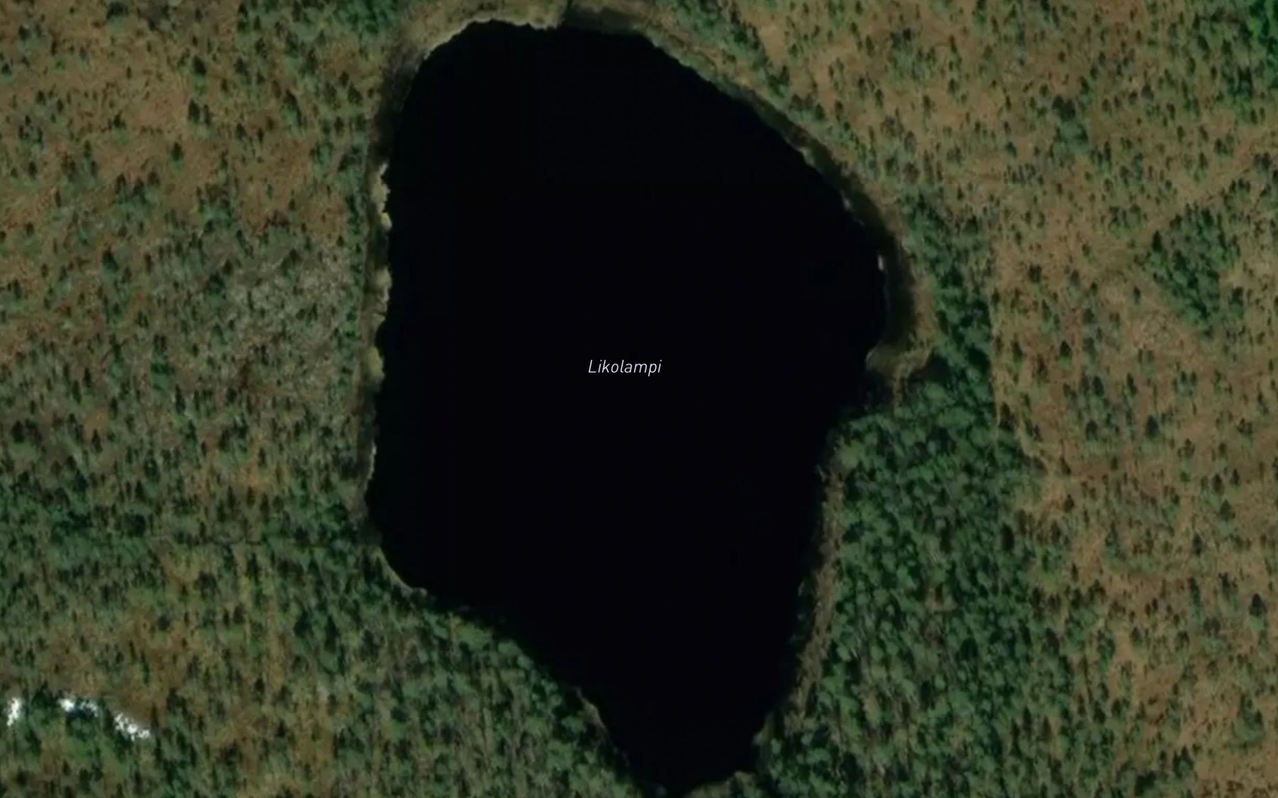 Satellite map of the Likolampi
