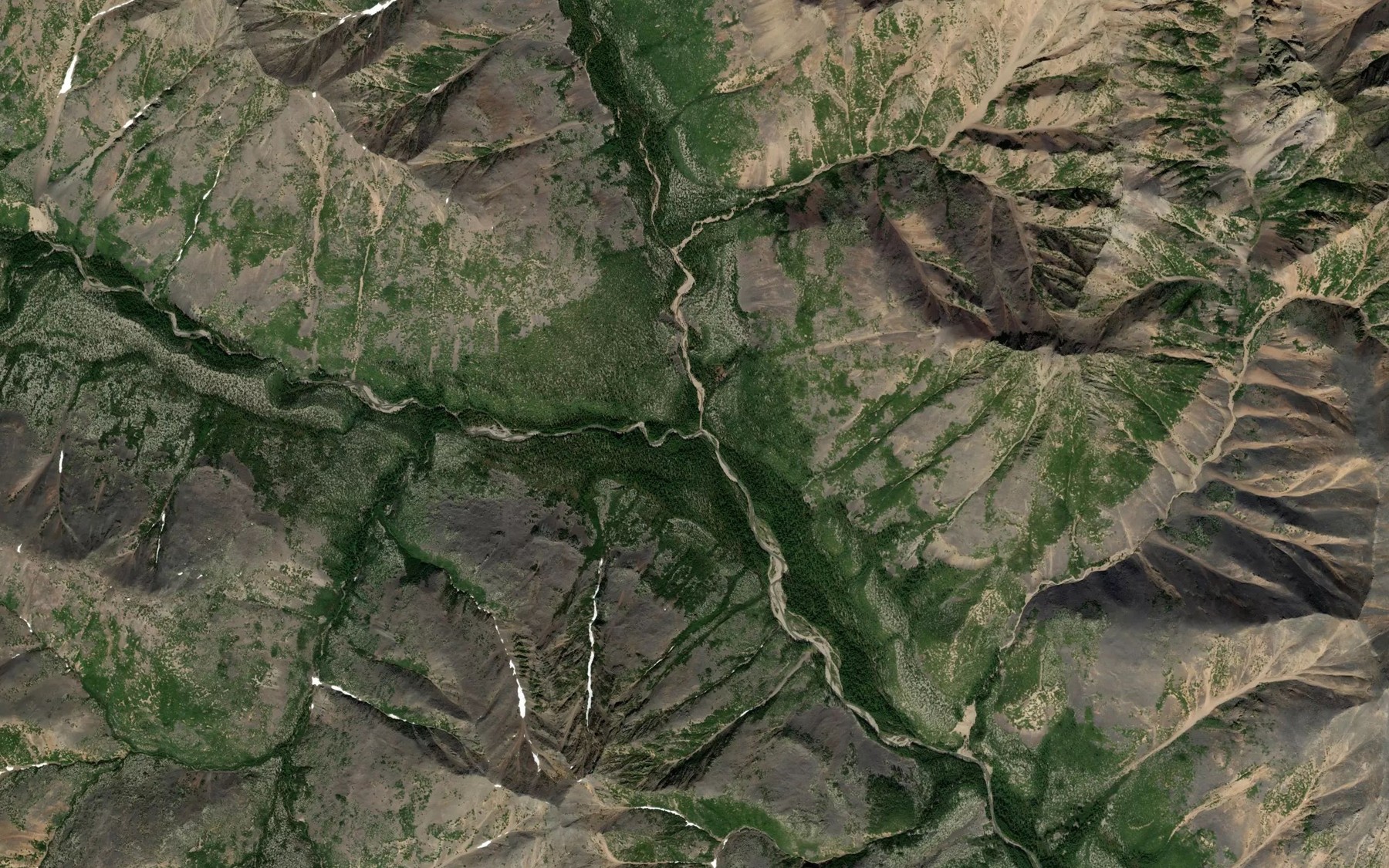 Satellite map of the Pravyy Mal'machan