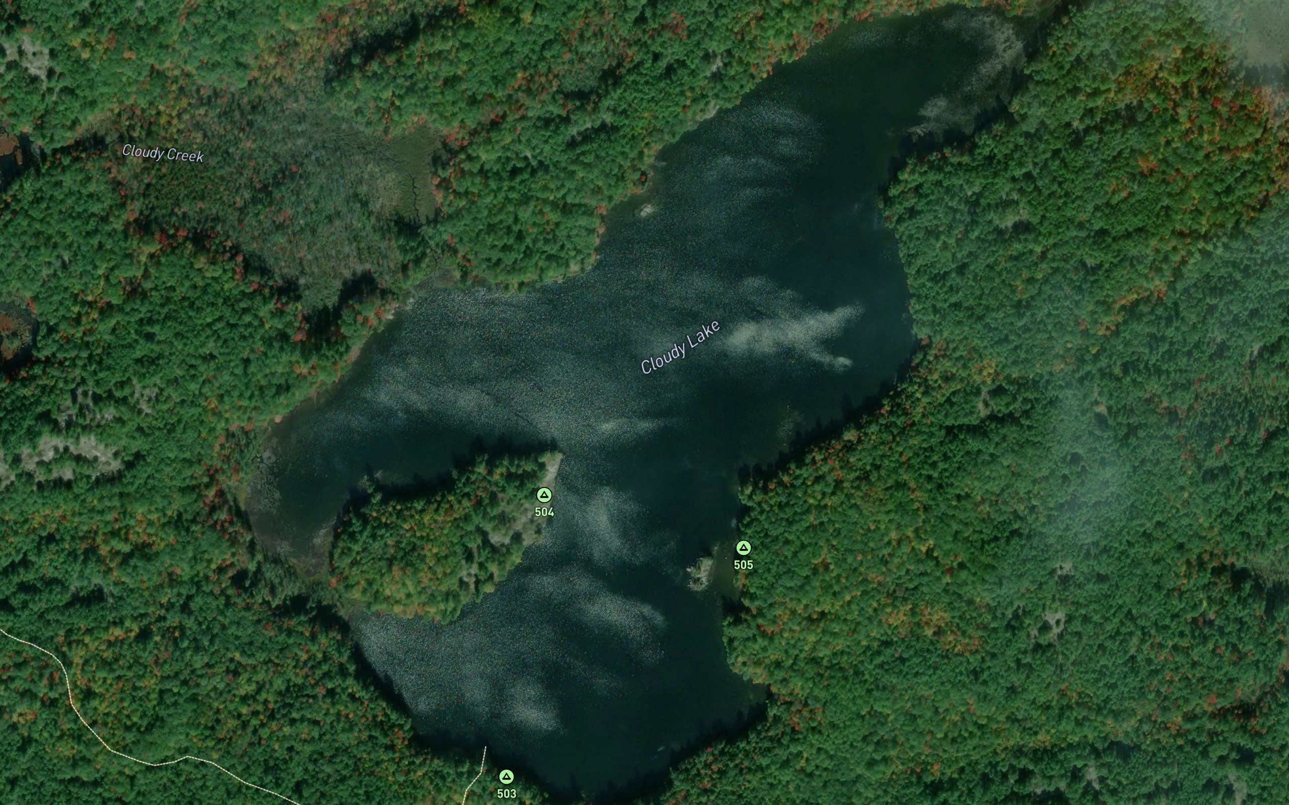 Cloudy Lake