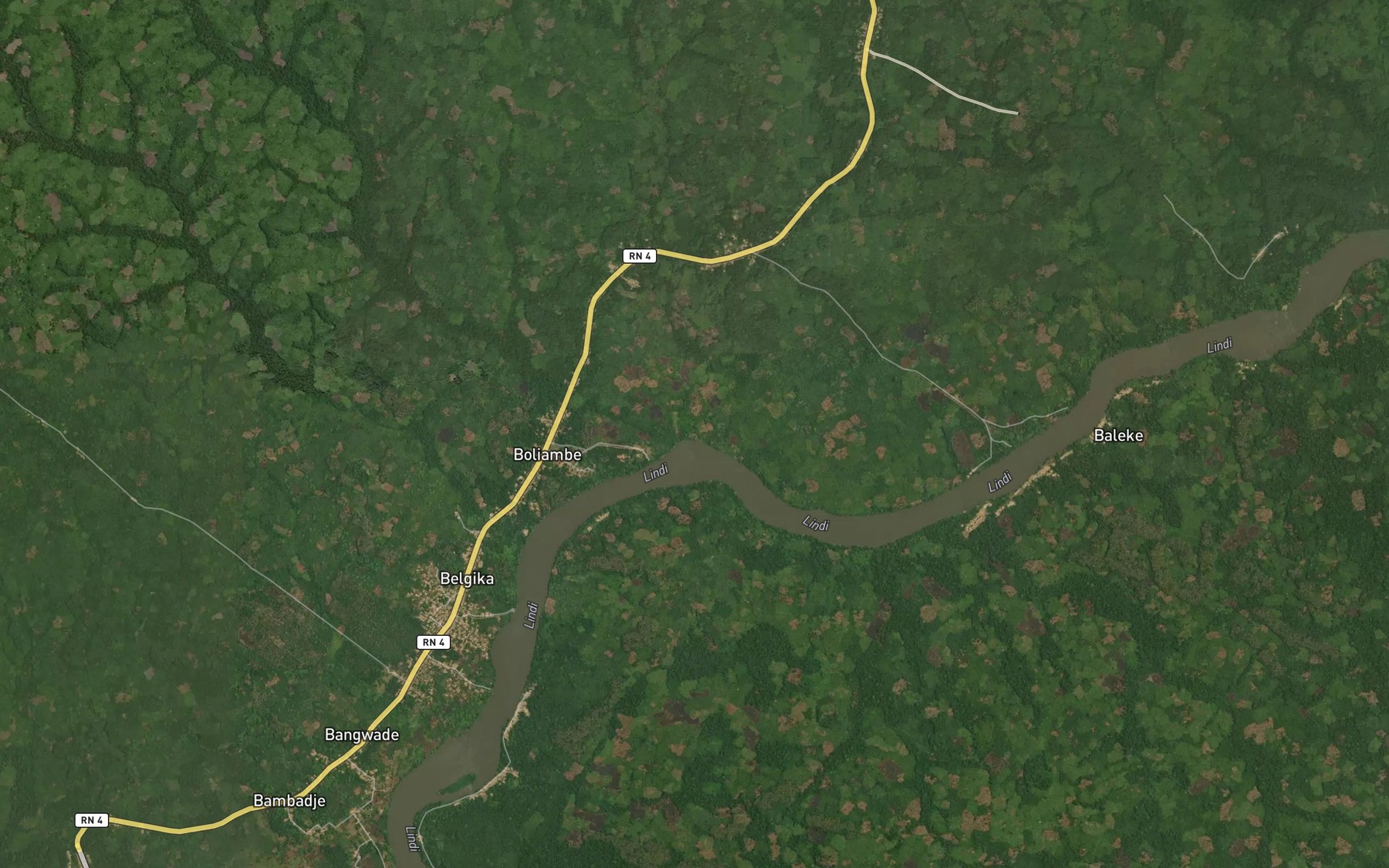 Satellite map of the Guzazi