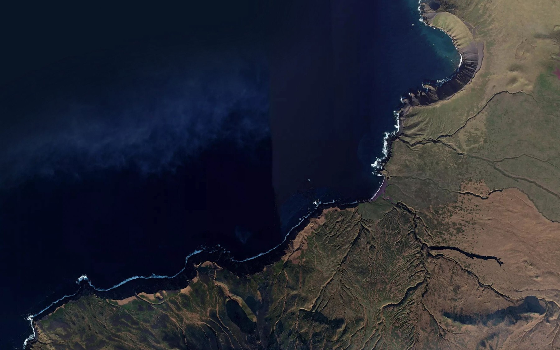 Satellite map of the Crater Anchorage