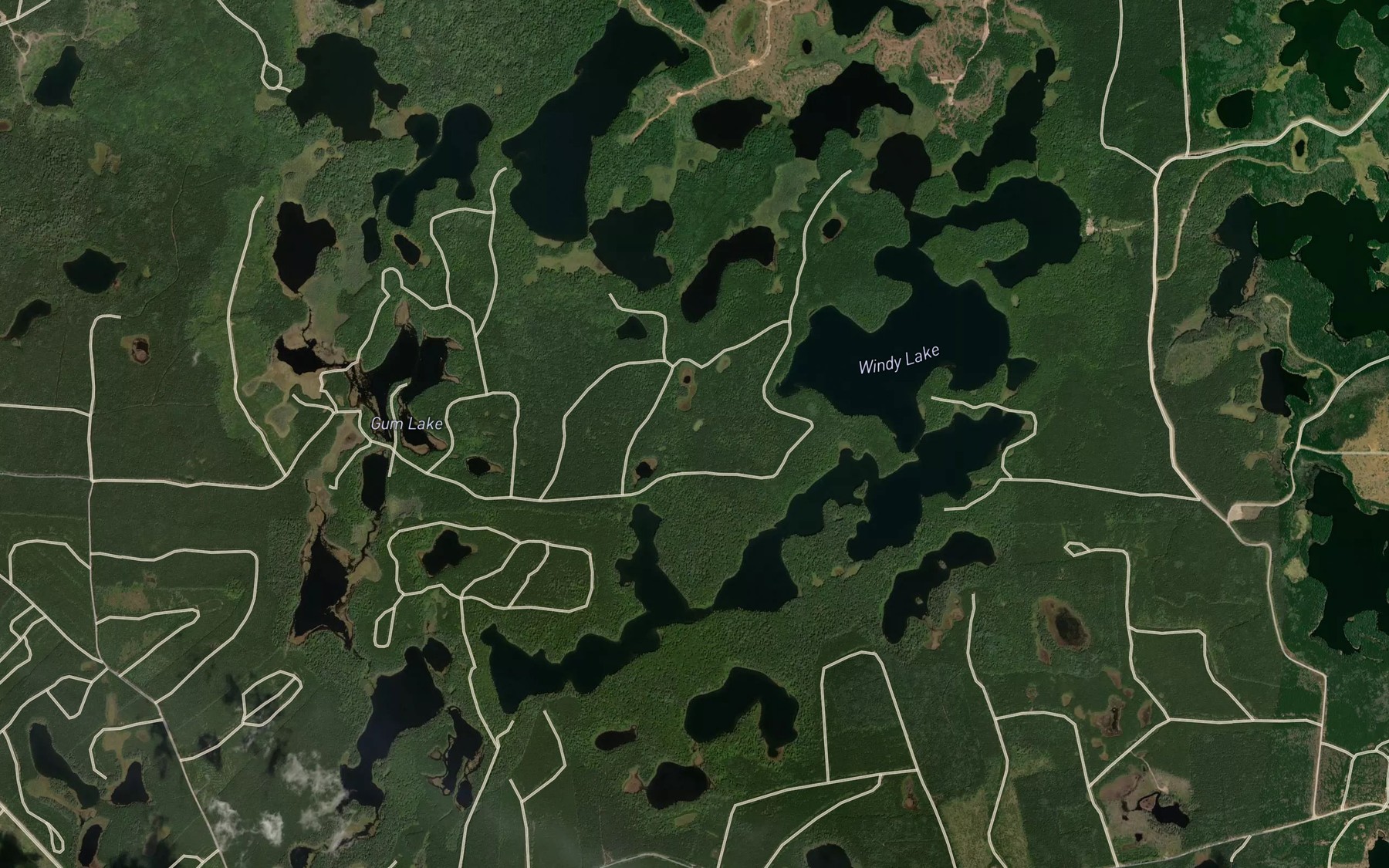 Satellite map of the Star Bay