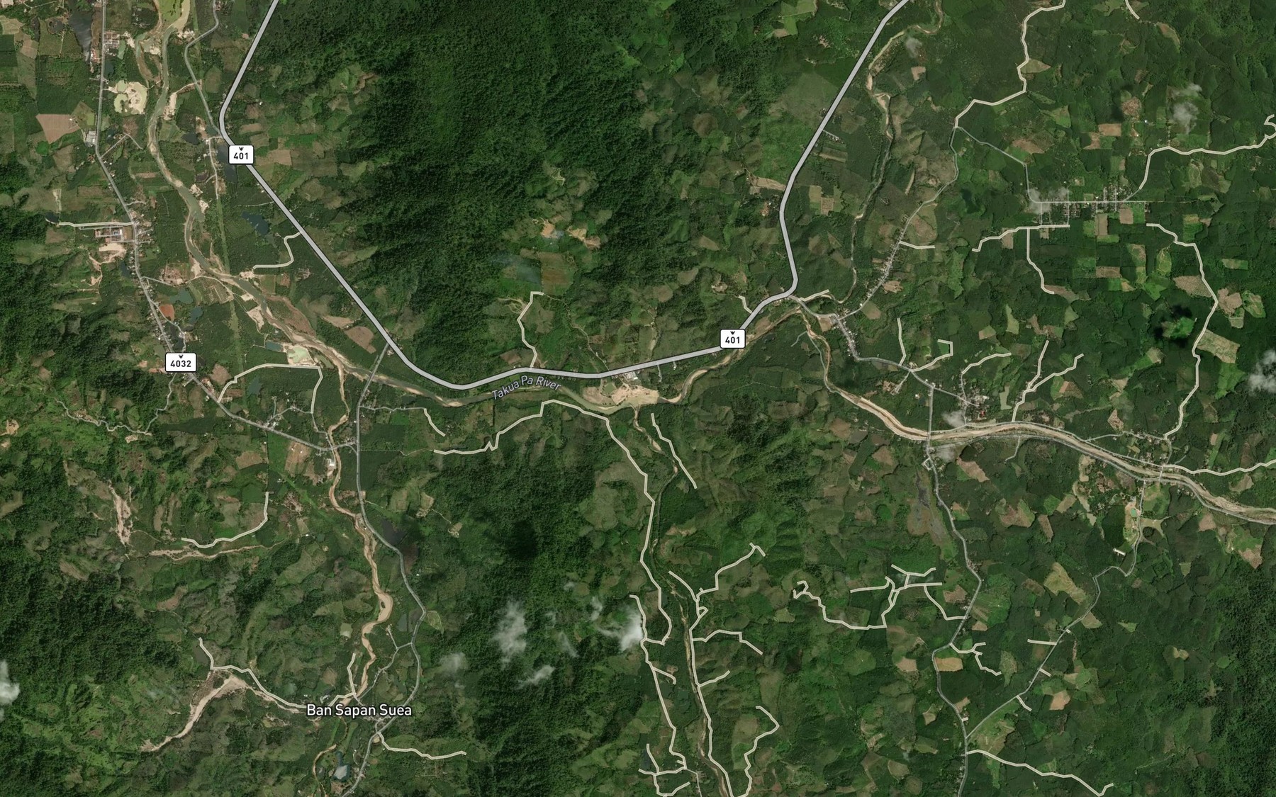 Satellite map of the Khlong Le