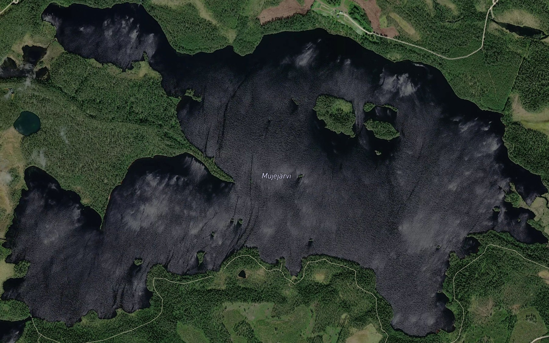 Satellite map of the Murtolahti