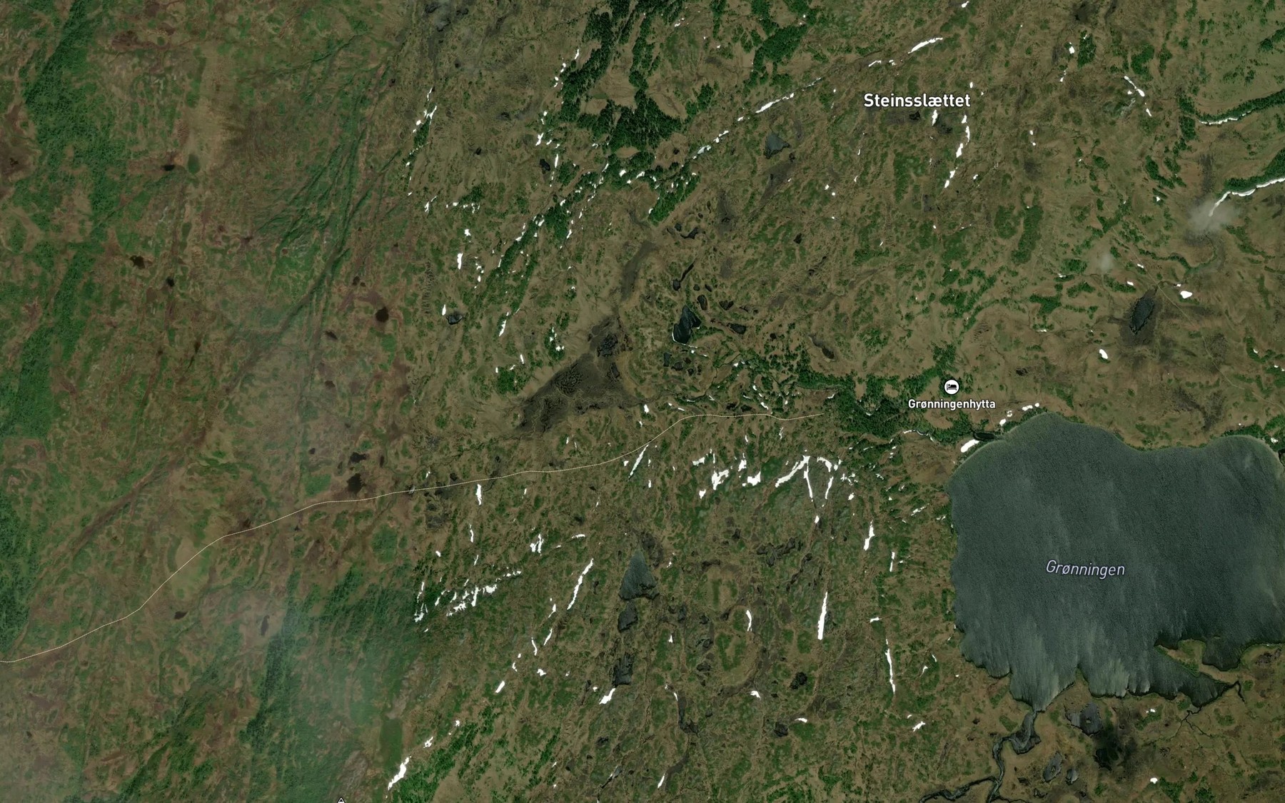 Satellite map of the Fensasbekken