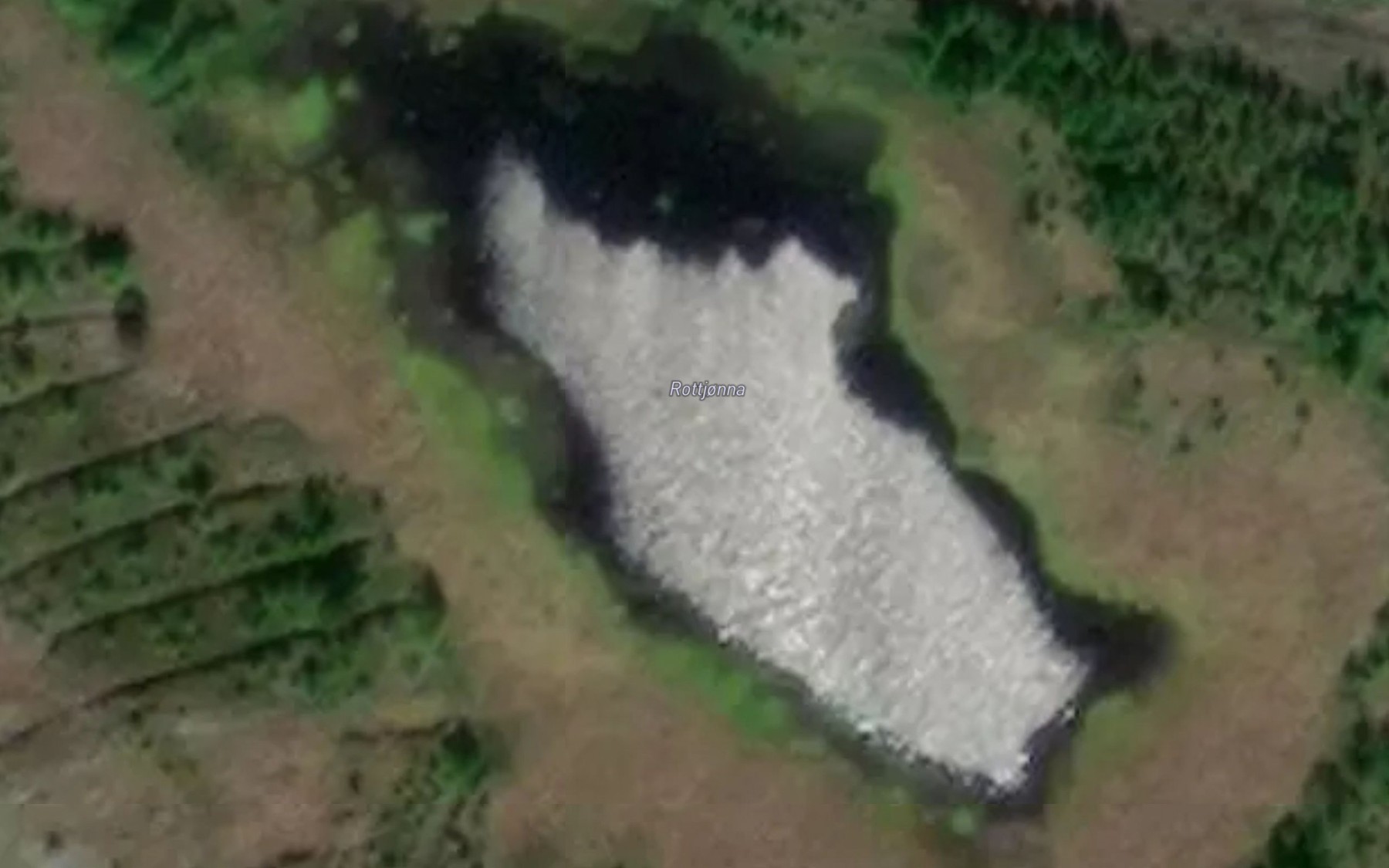 Satellite map of the Lomstjorna