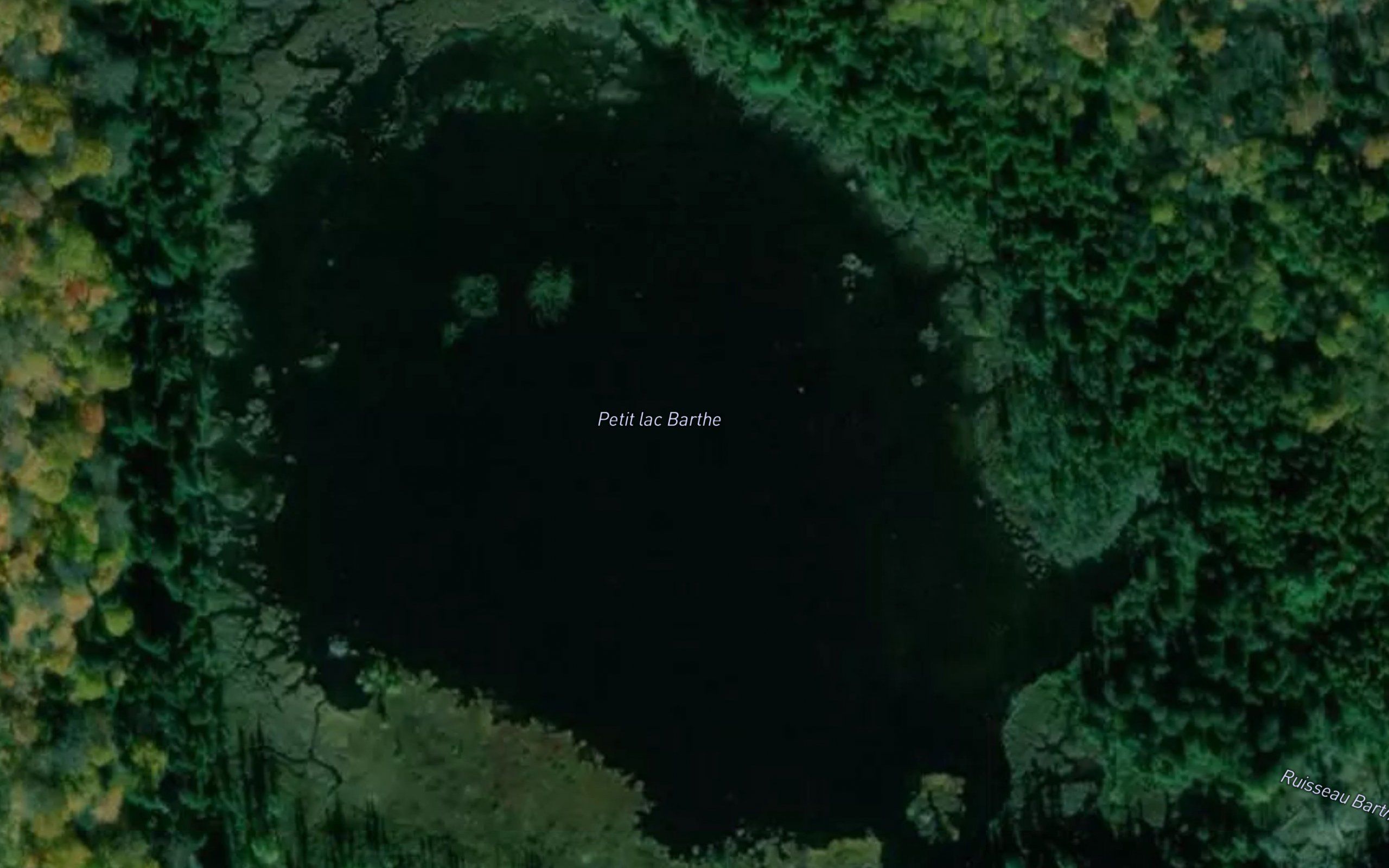 Petit lac Barthe