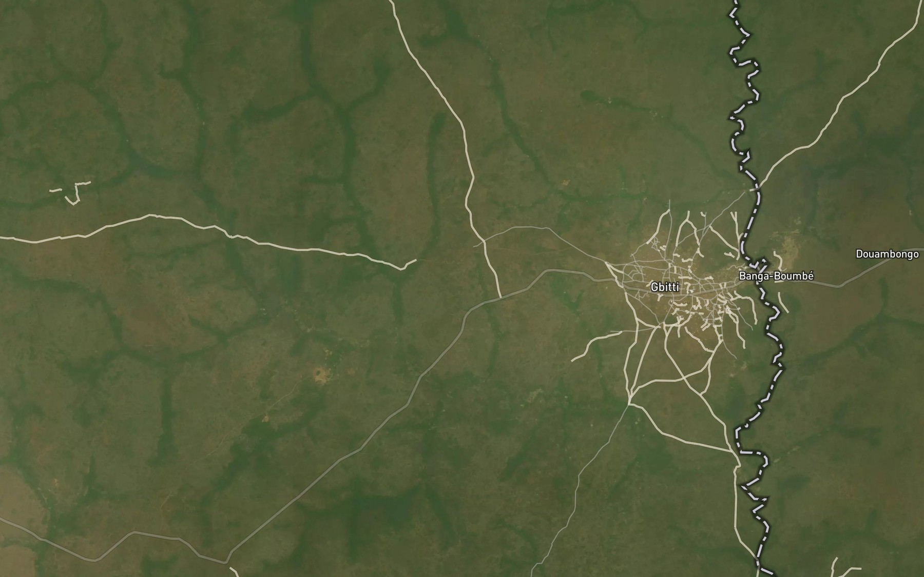 Satellite map of the Tinding