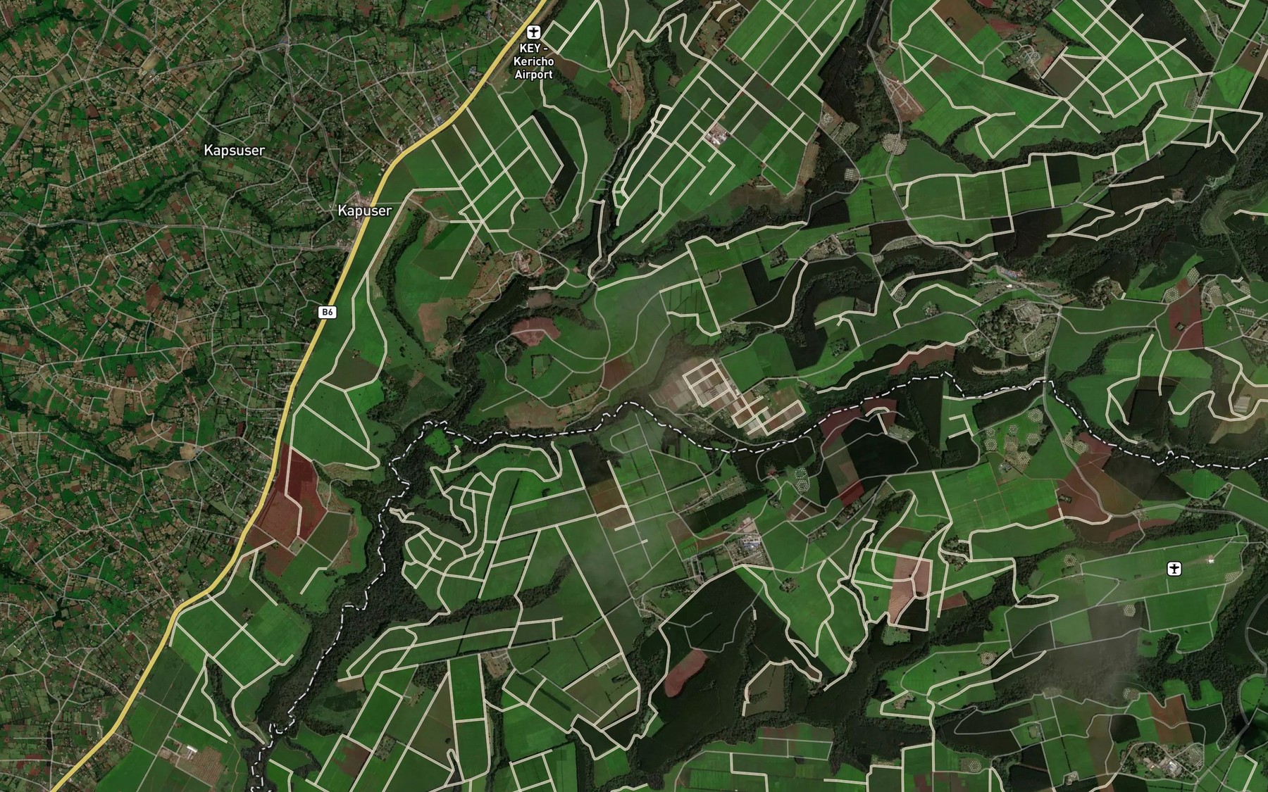 Satellite map of the Timbilil