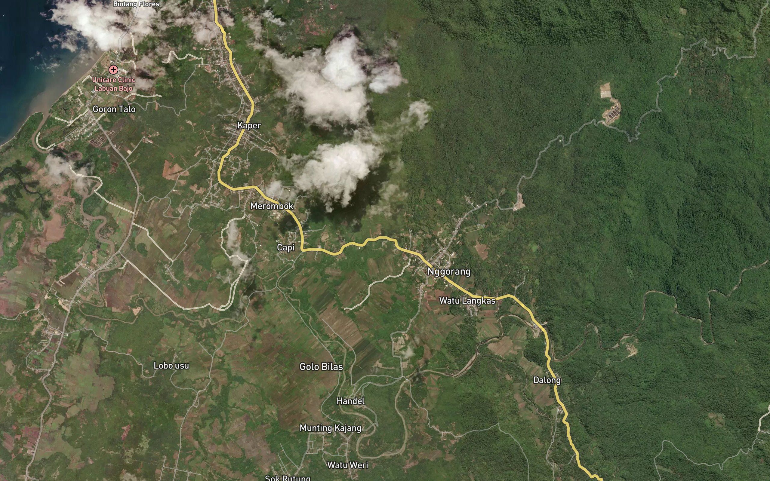 Saluran Irigasi Nggorang