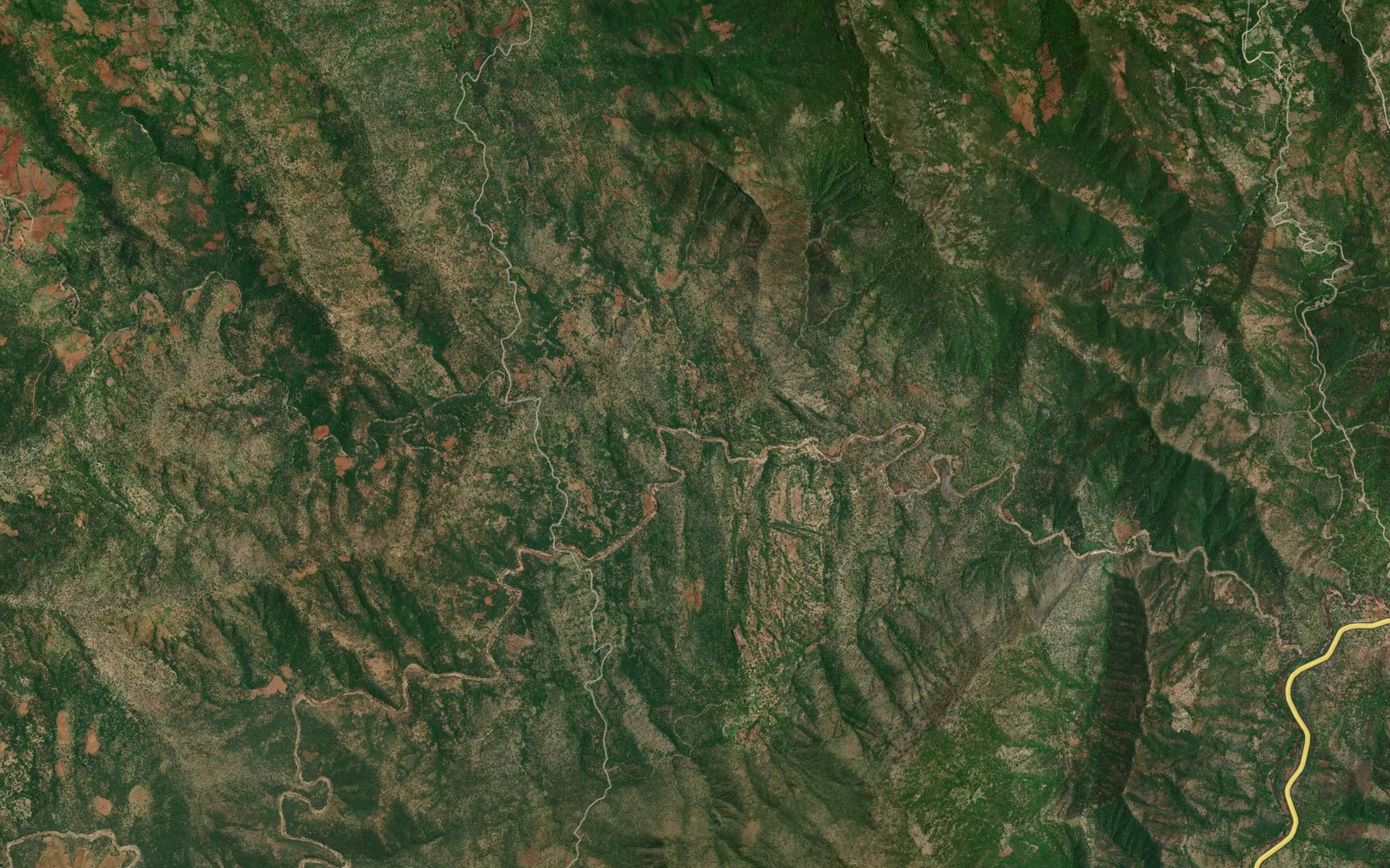 Satellite map of the Tamogh