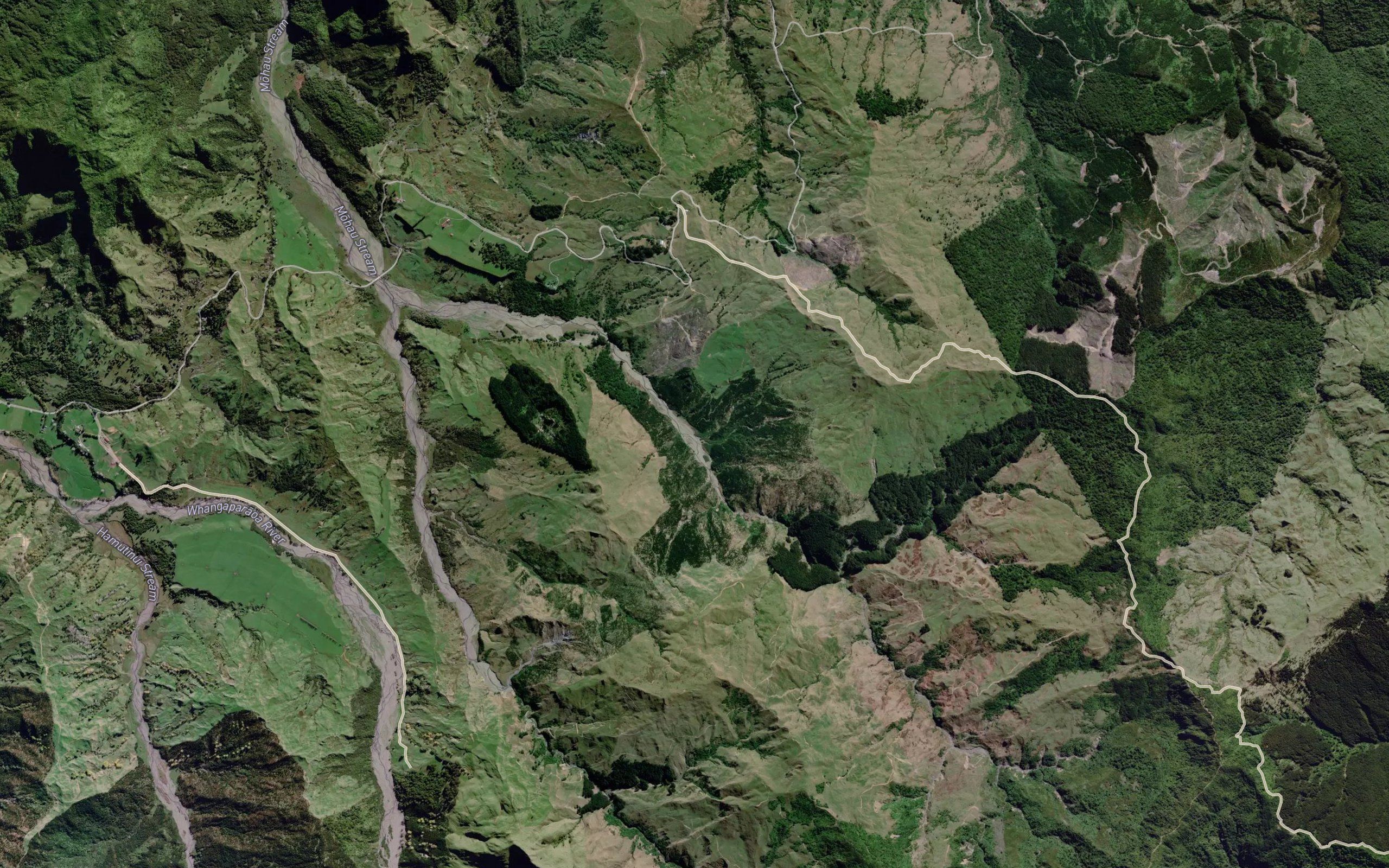 Te Rewhatau Stream
