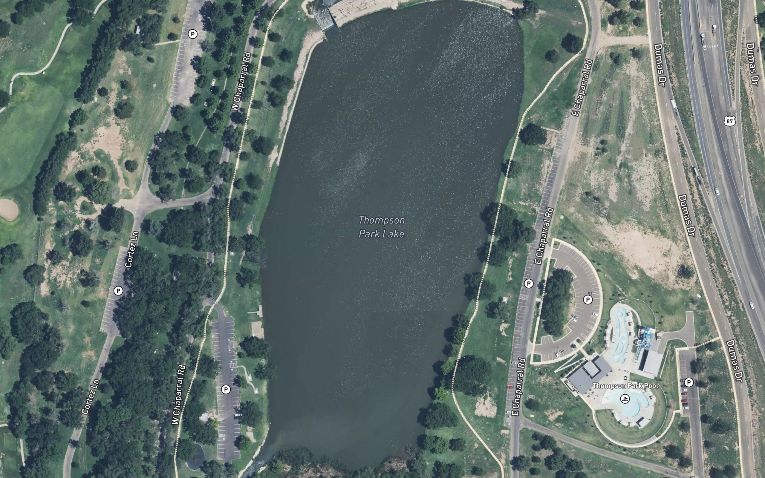 Ross Rogers Golf Course Lake