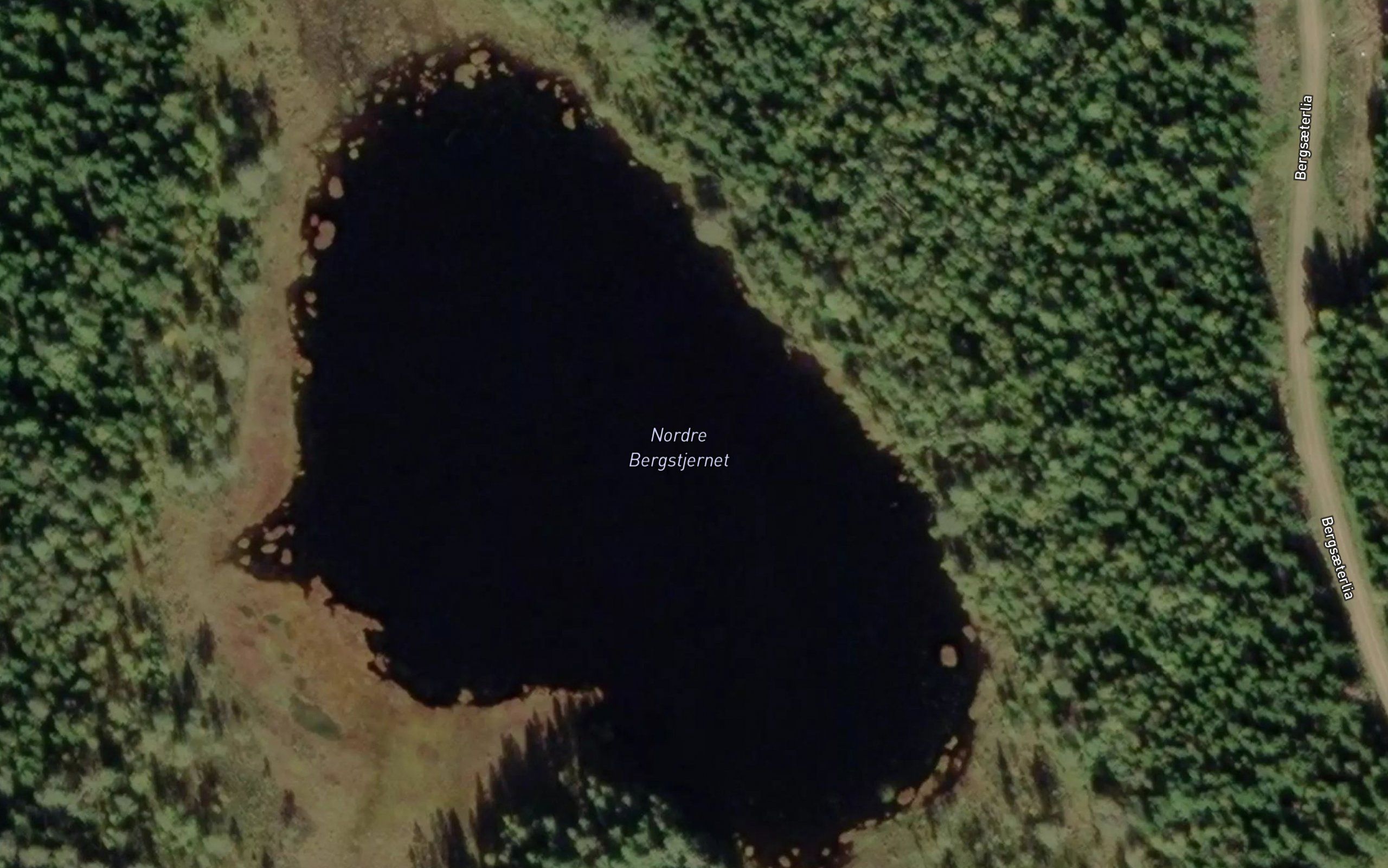Bergstjern,nordre