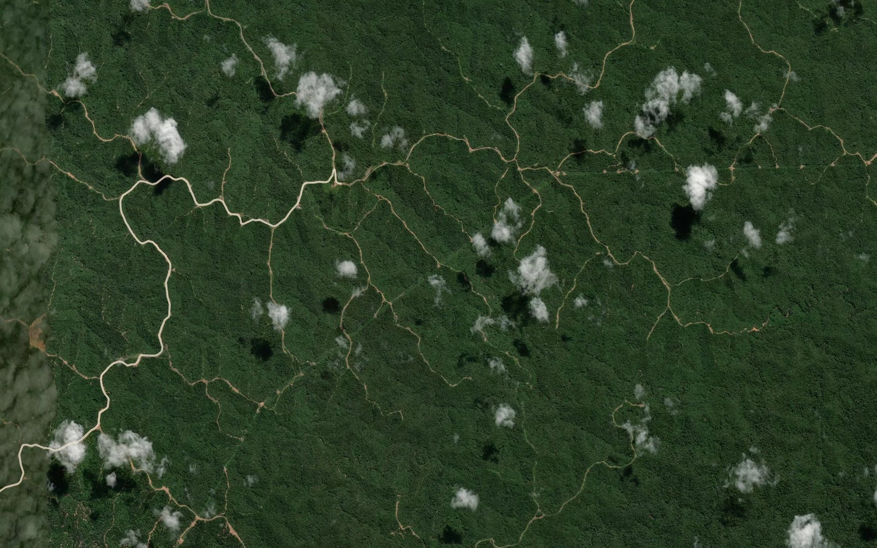Satellite map of the Sungai Langit